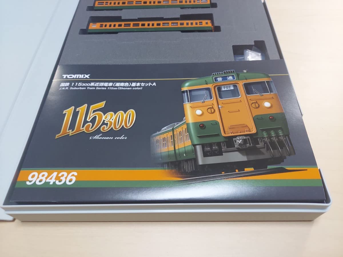 S316】TOMIX 98436 国鉄 115/300系近郊電車（湘南色）基本色セットA 3
