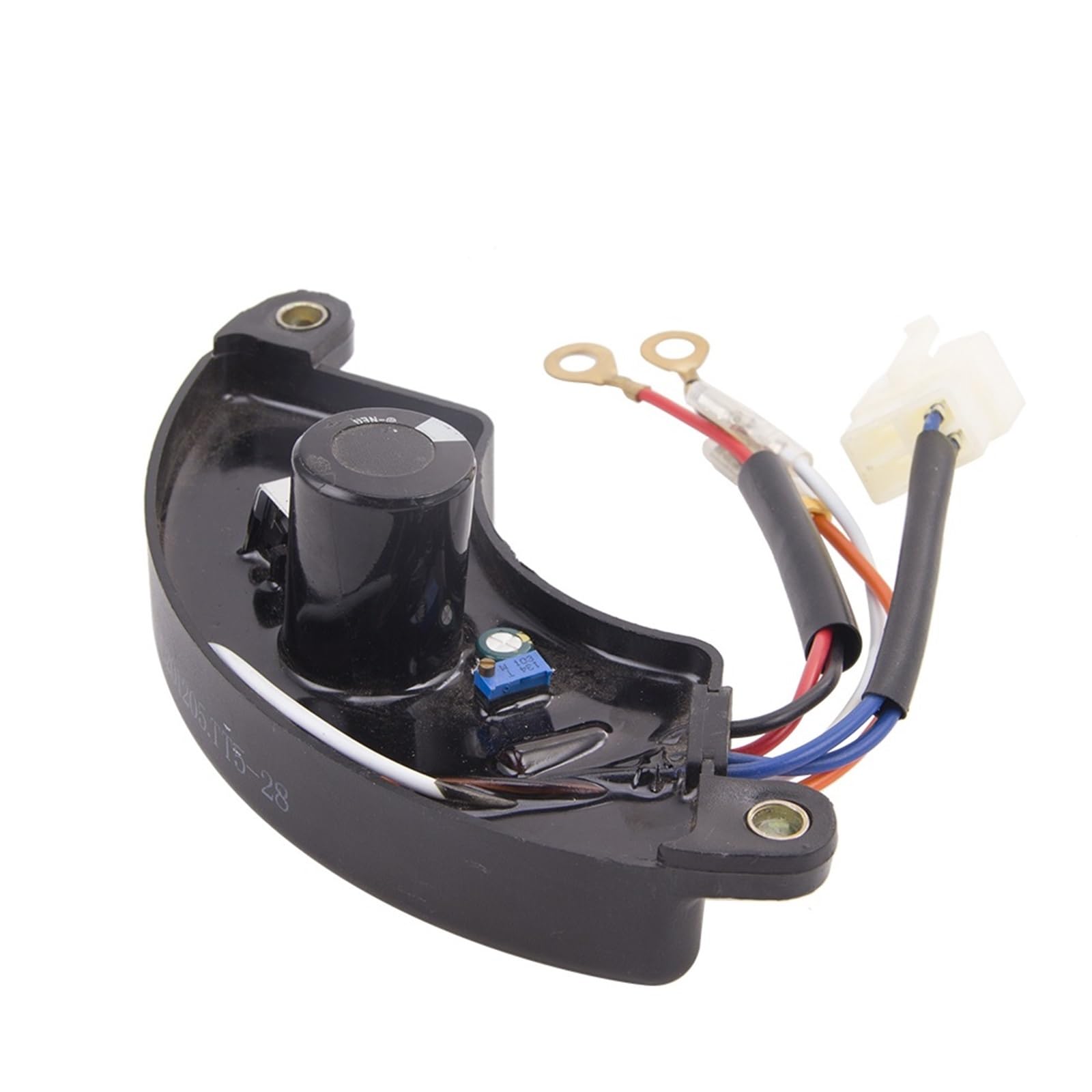 Generador eléctrico de Gasolina AVR de 5-8 kW, regulador automático de Voltaje de 220 V, estabilizador monofásico, 6 Cables, 470 UF, Capacidad de 250 V.