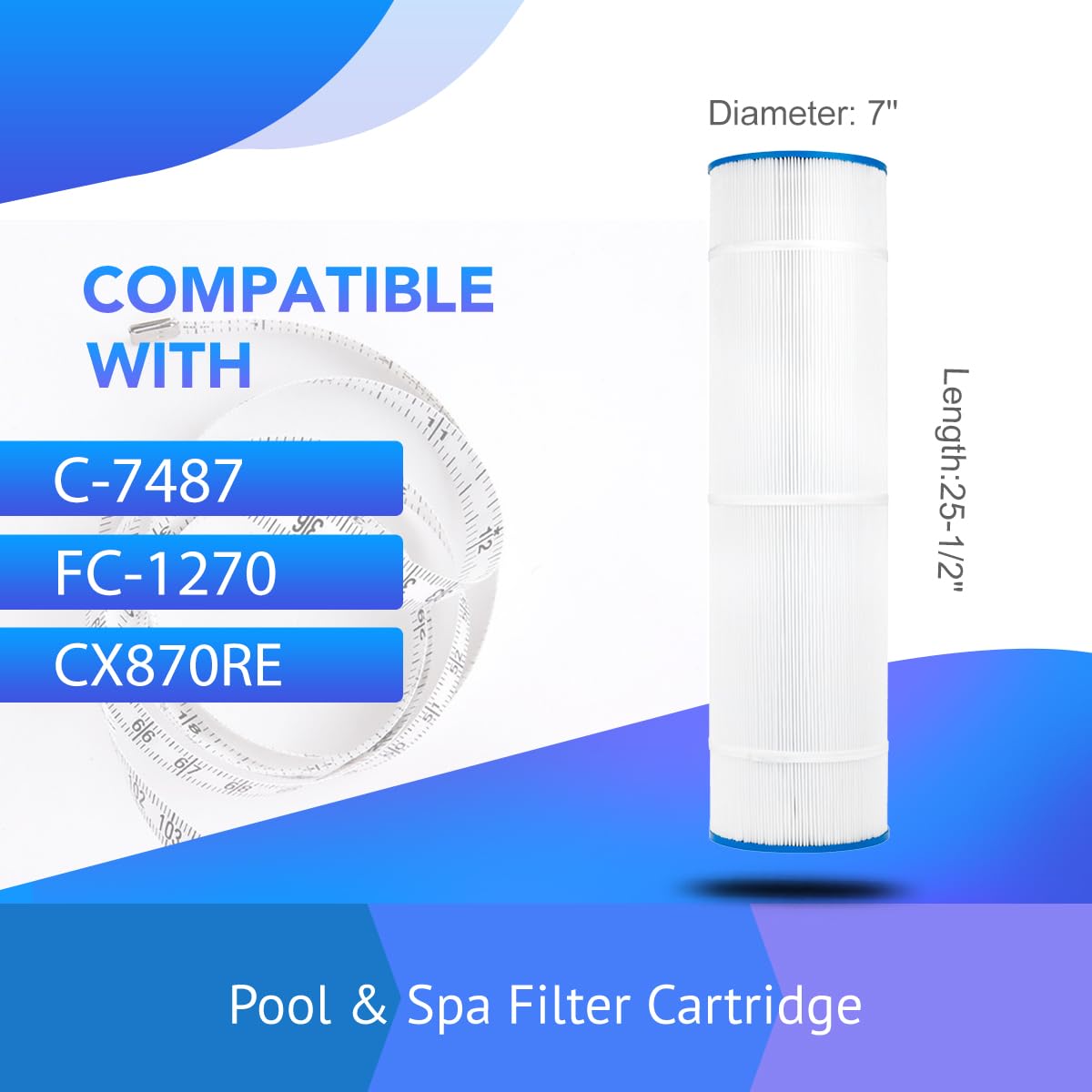 Pentair Genuine Replacement CNC Plus 320 Cartridge - 4 Pack