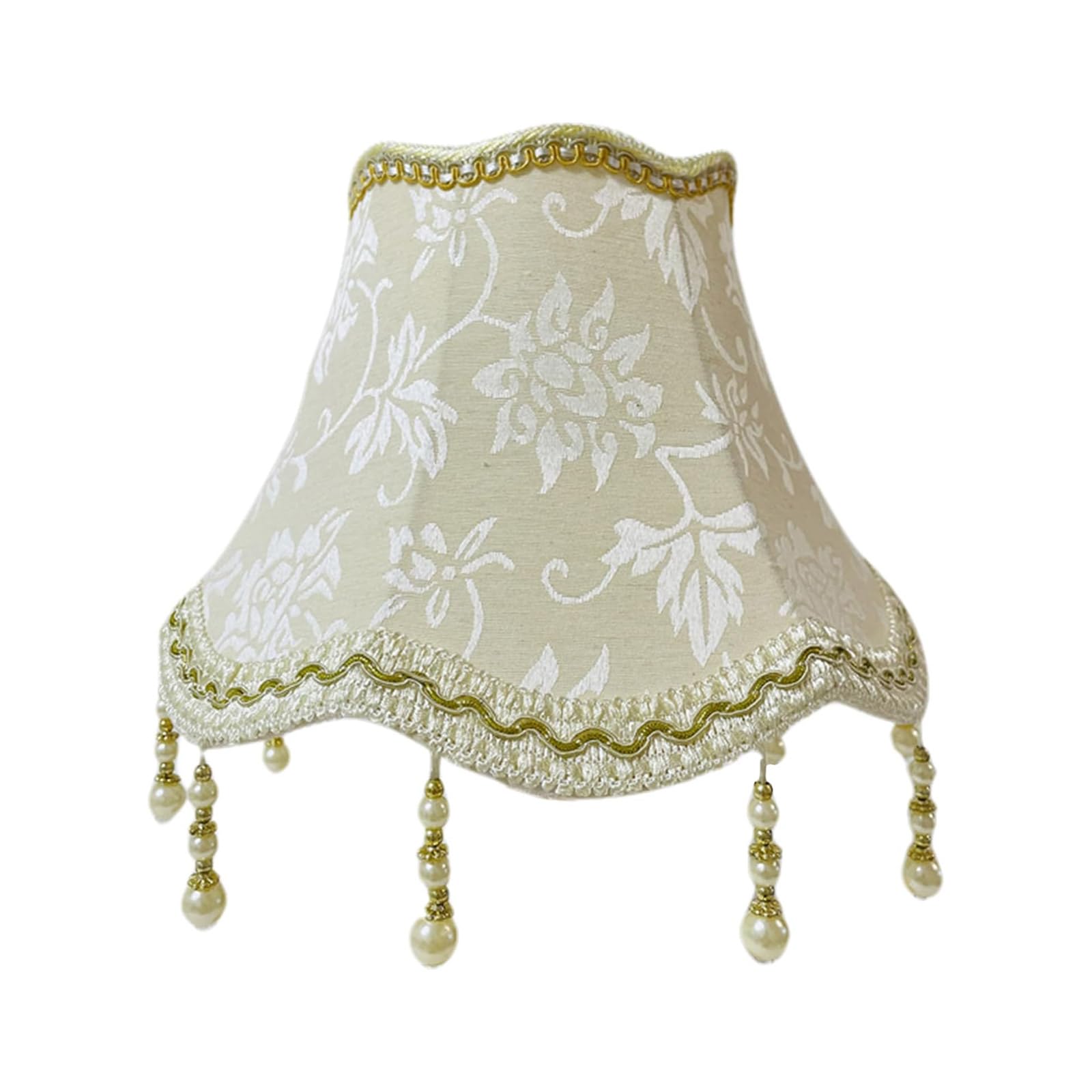 Hsioluted 30Cm Fabric Lampshade Wall Light Cover Table Light Shade Flower Pattern Decorative Lighting Accessories Interfaces Cloth Petal Lampshade