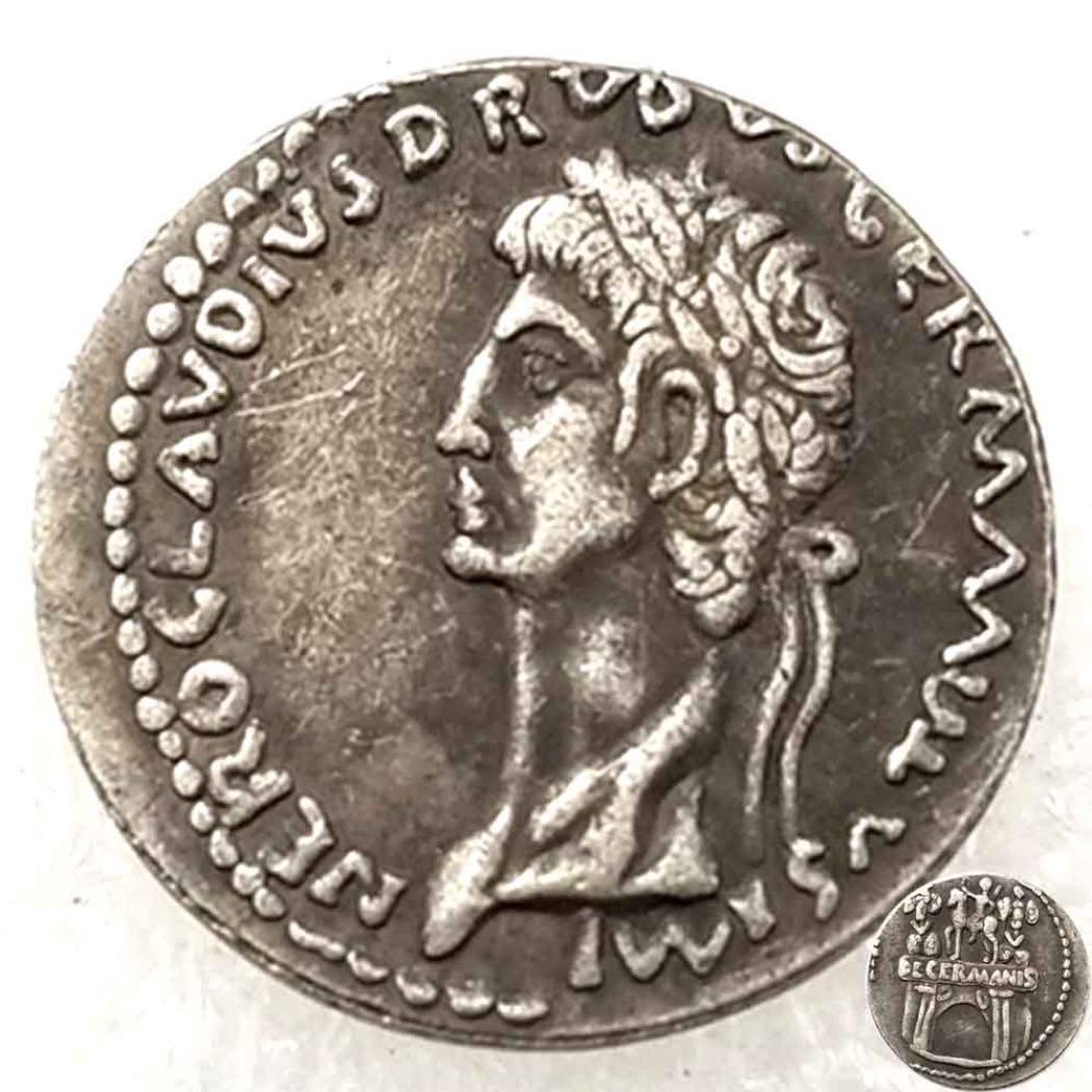 Ancient Replica Greek Roman Old Coin - Philosopher King - Roman Empire Coin - Roman Coinage -Commemorative Coin-History Hobo Nickel Coin Copy 2001 PerfectGift