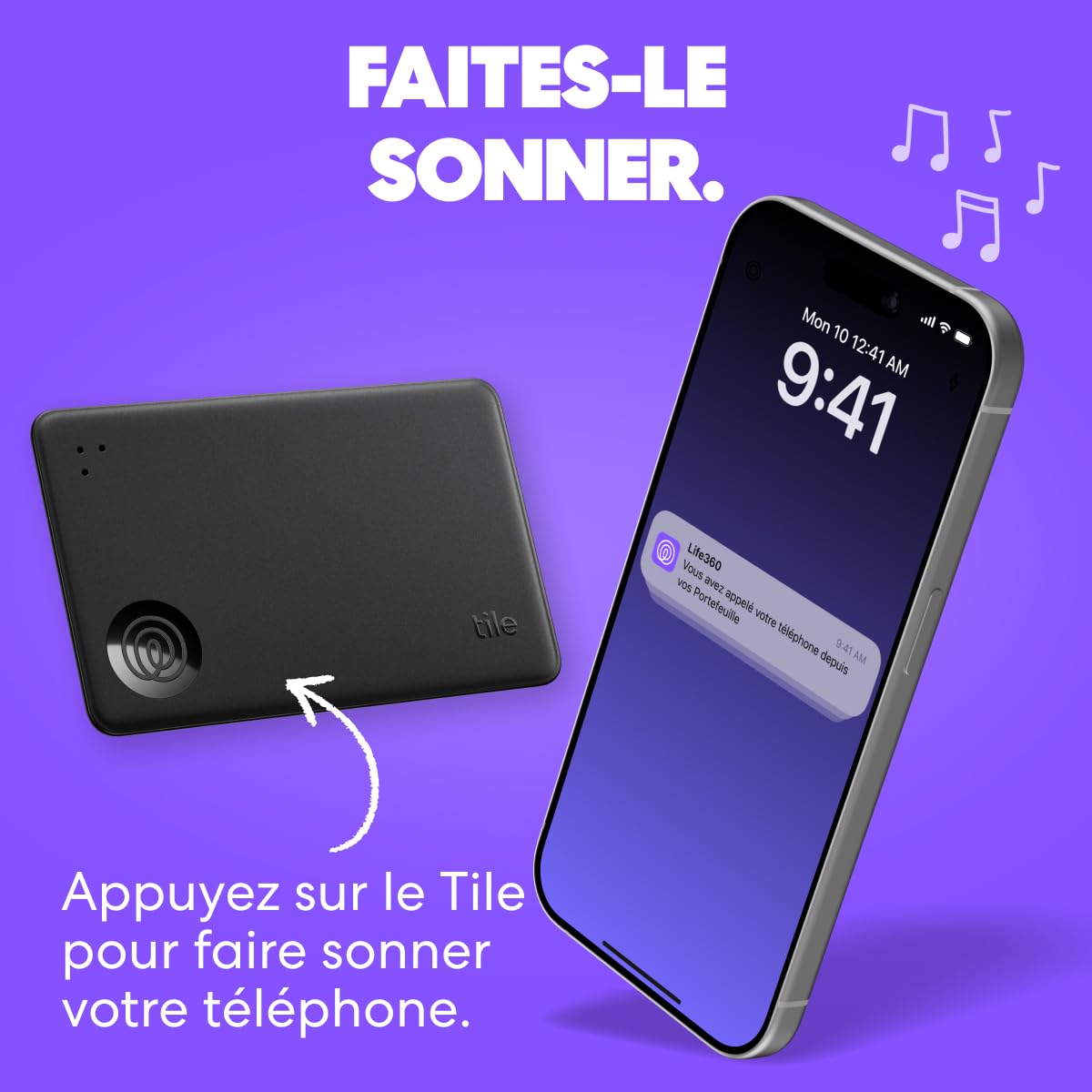 Tile by Life360 Slim - Portemonneefinder, Bluetooth-tracker en itemfinder voor bagagelabels, paspoorten en meer. Zowel iOS- als Android-compatibel. Telefoonfinder. 1 stuk (pink punch