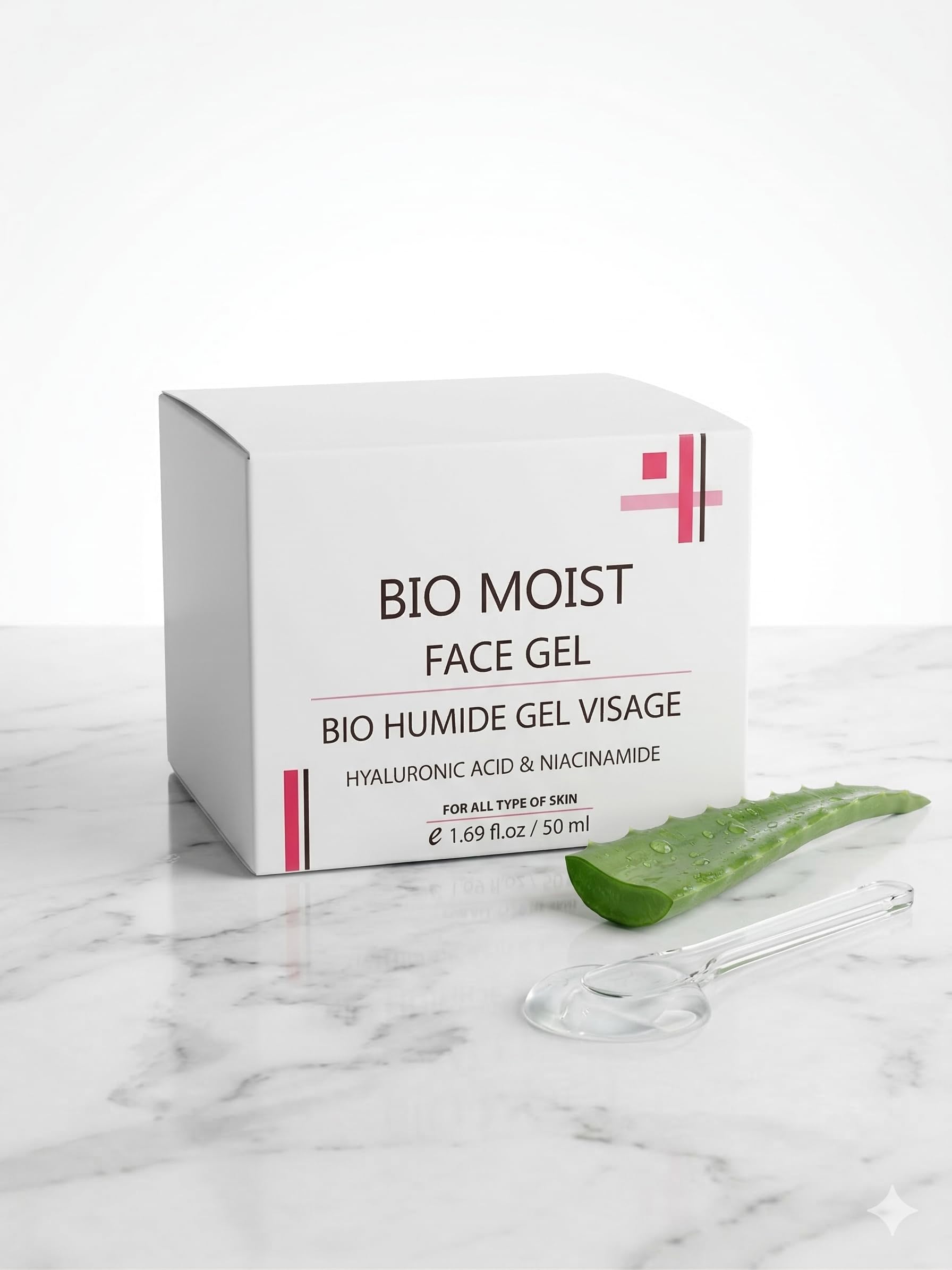 Bio-Moist Gel Calms & soothes redness | Fades dark spots for an