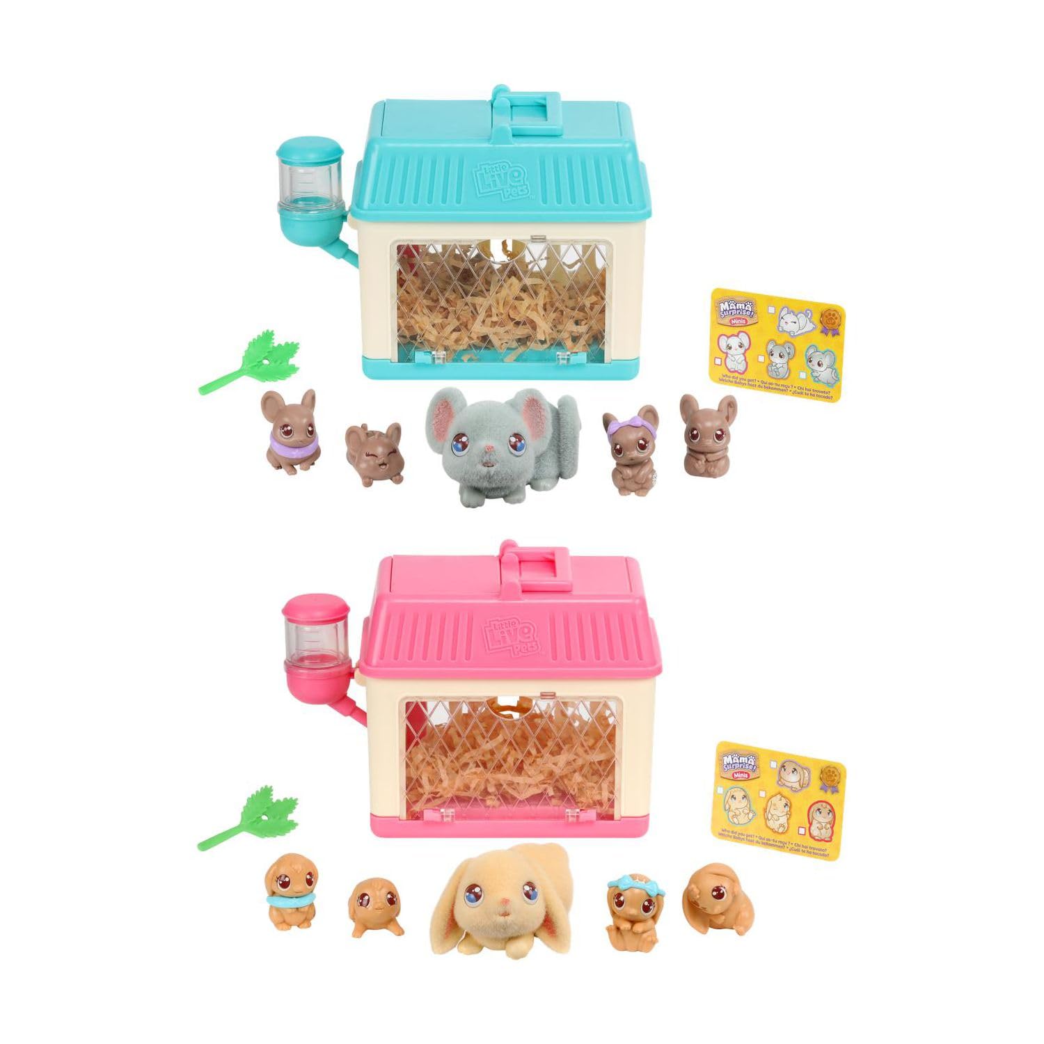 MOOSE lITTLE LIVE PETS - MAMA SURPRISE MINIS ASS (26509), Assorted, Piccolo