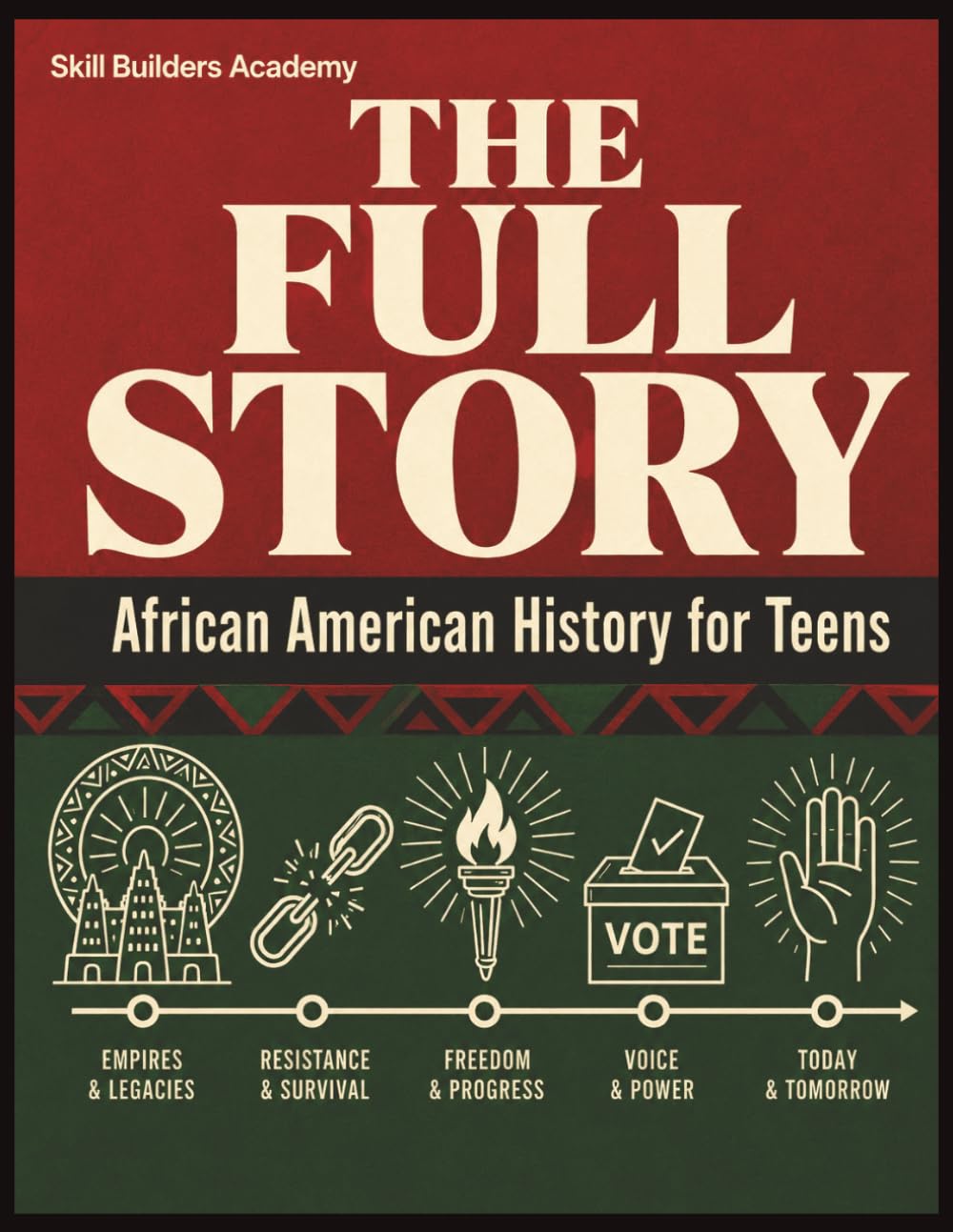 The Full Story: African American History for Teens: A Full-Year Course in the People, Events & Achievements Too Often Left Out — From the Empires of ... Sources & Historian's Skills (Grades 9–12)