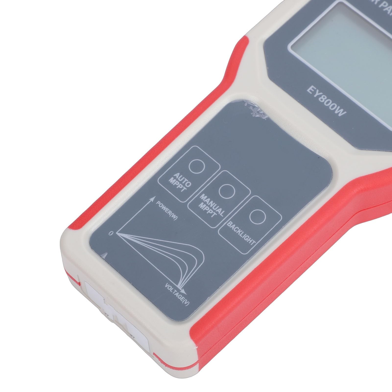 Elprico Tester per Pannelli Solari 5-800 W 12-60 V 0-35 A, Display LCD Multimetro Fotovoltaico MPPT Manuale Automatico, con Borsa EVA, per la Risoluzione dei Problemi del Solare