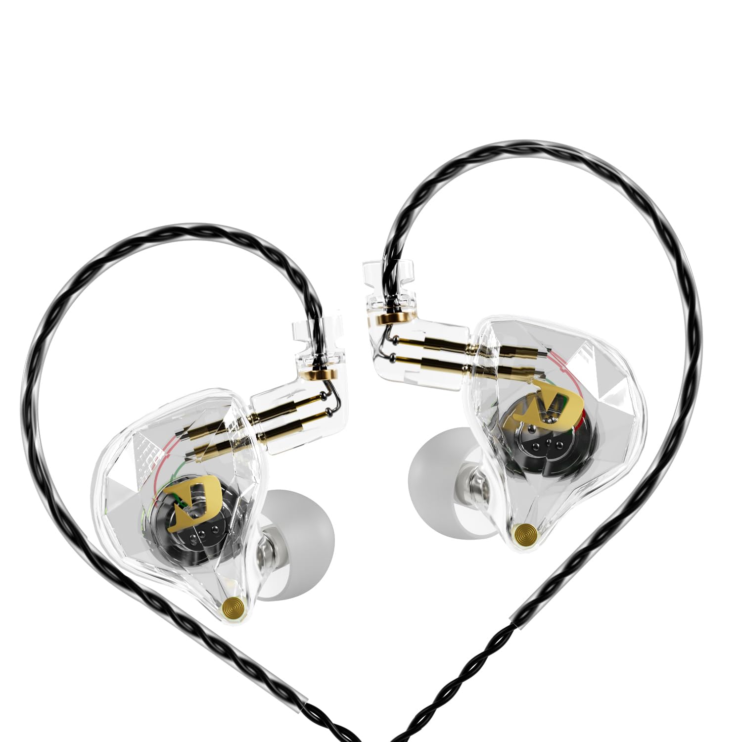 Amazon.com: CCA ND NX2 in Ear Monitorm, HiFi IEM Earphones, Deep