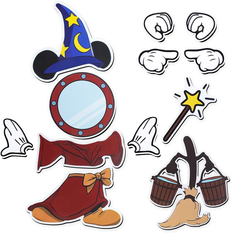 Cruise Door Magnets 12Pcs – Magical Mouse Theme Waterproof Magnetic Stickers for Refrigerator, Garage, Outdoor – Holiday Carnival Ship Cabin Decor Cruise Door Magnets 12Pcs – Magical Mouse Theme Waterproof Magnetic Stickers for Refrigerator, Garage, Outdoor – Holiday Carnival Ship Cabin Decor