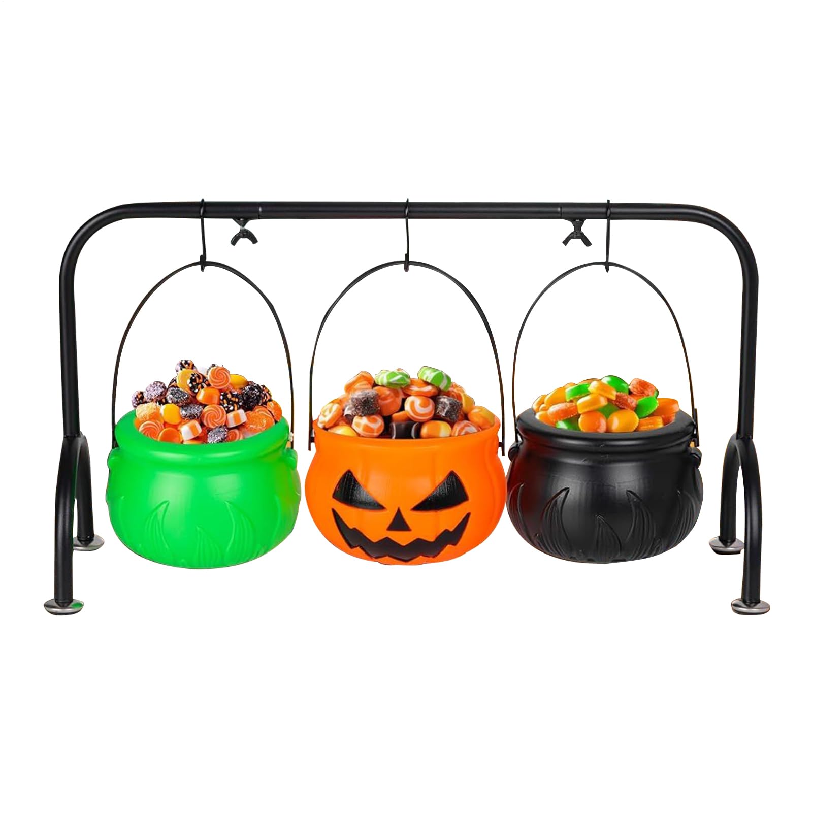 Calderone Di Servizio Decorativo Halloween 3 Secchielli Decorativi Feste