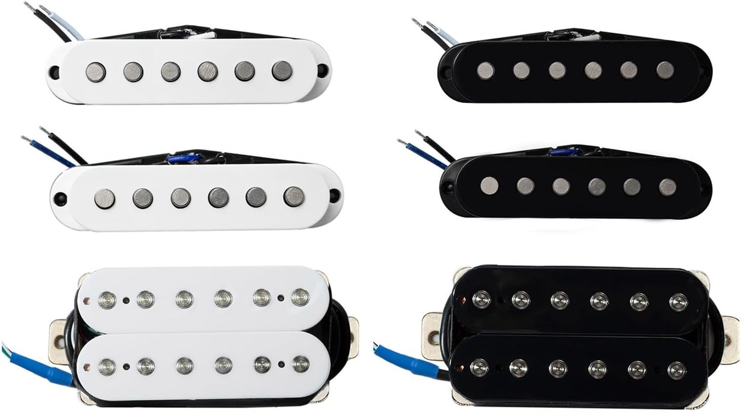 Acoustic Guitar Pickups DIY Electric Acoustic Guitar Pickup Kit Single/Double Instrument Accessories(Black)