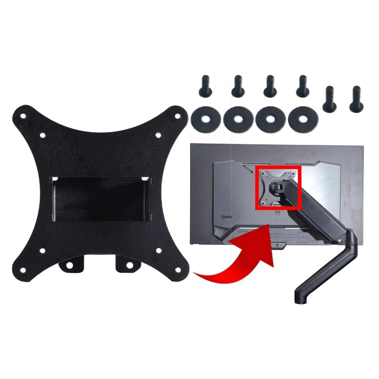 Adaptador De Montaje En Pared VESA, Compatible Con ASUS, ROG PG27AQDP PG27UCDM PG39WCDM PG49WCD, Soporte For Monitor, Soporte For Soporte/brazo, Accesorios