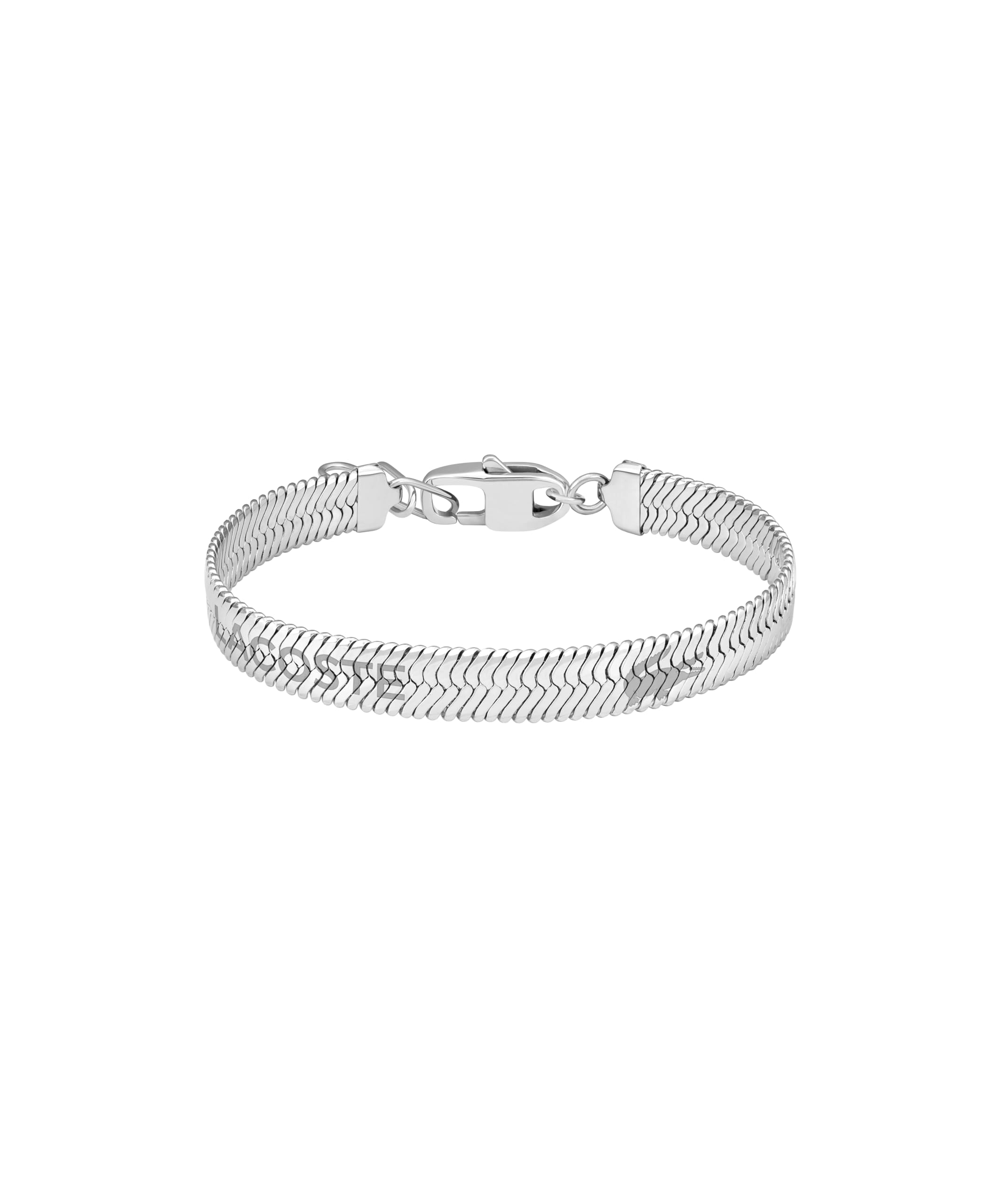 Lacoste Men's GRIT Collection Chain Bracelet in Stainless Steel - 2040379