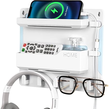 Bedside Shelf Accessories Organizer- Wall Mount Self Stick On main image 0