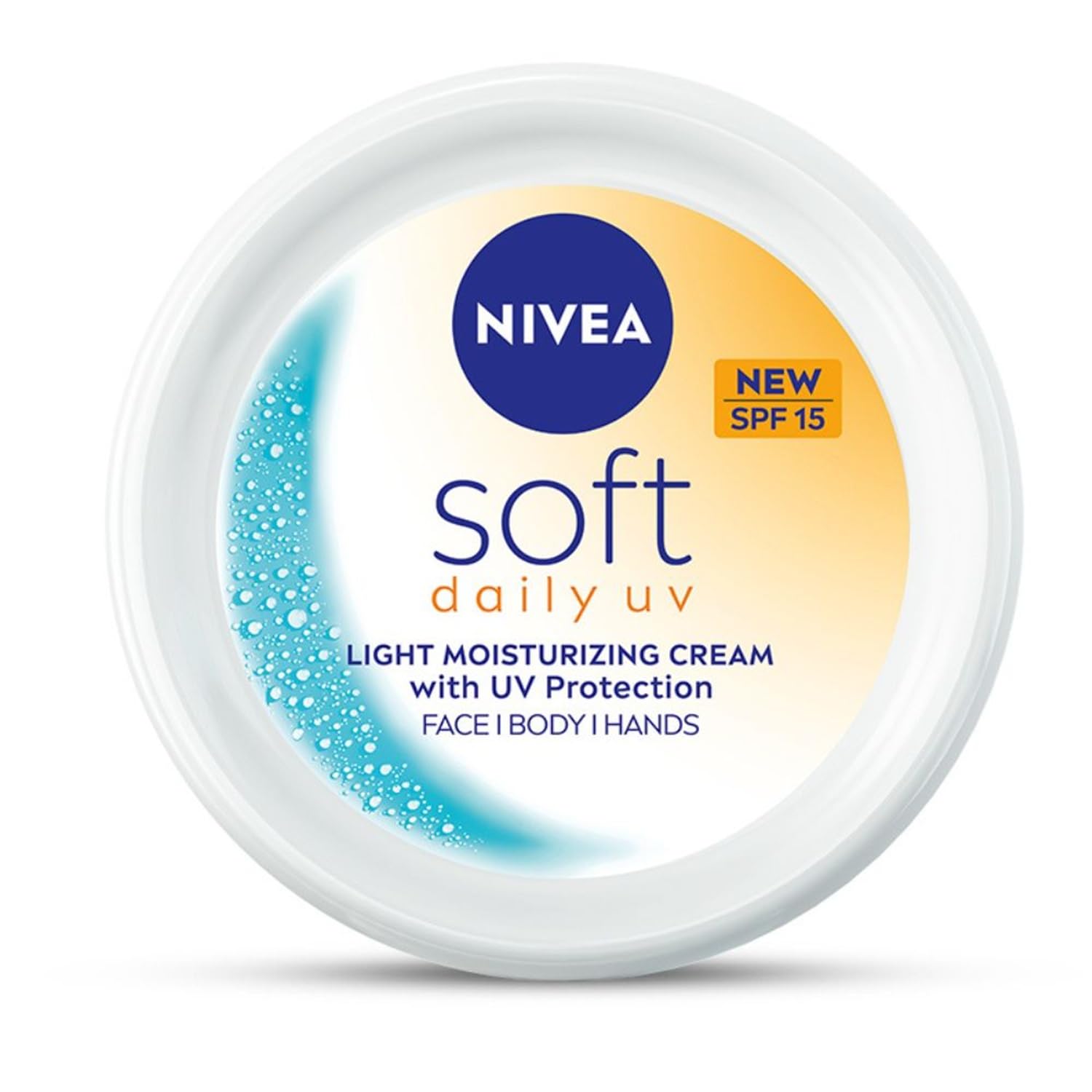 NIVEA Soft Daily UV Light Moisturising Cream with SPF-15, 100ml