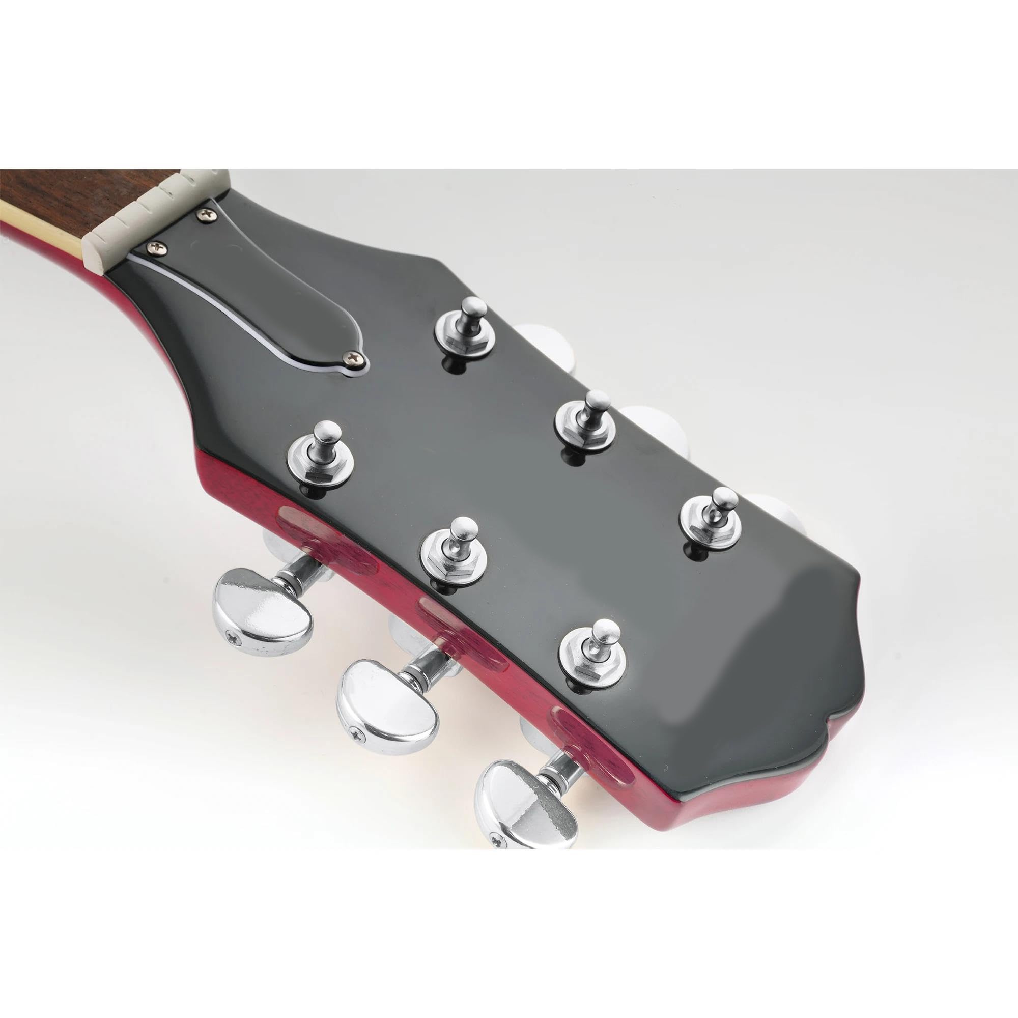 Całkowicie Zamknięty Zestaw Tunerów Half Moon Do Elektrycznych Gitar Audio Gitarowe Klucze Z Blokadą