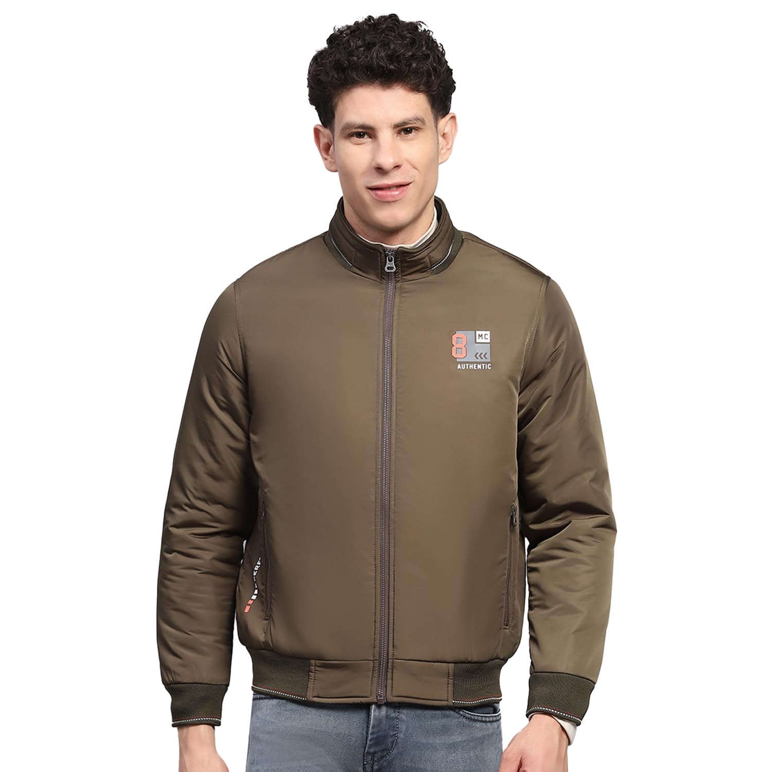 monte carlo Mens Printed Mock Neck Full Sleeve Jacket (224066773)-picture-19