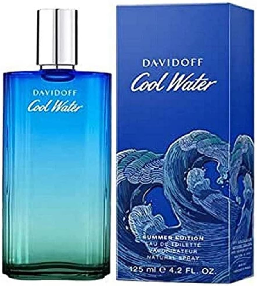 Amazon ダビドフ Cool Water Eau De Toilette Spray (2019 Summer Edition) 125ml/4oz並行輸入品 Davidoff