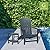GREENVINES Adirondack Chairs Set of 4 | HDPE Plastic | Oversized Fire Pit Chair | All Weather | Blue | Poly Lumber | for Outdoor Deck Backyard Patio Garden