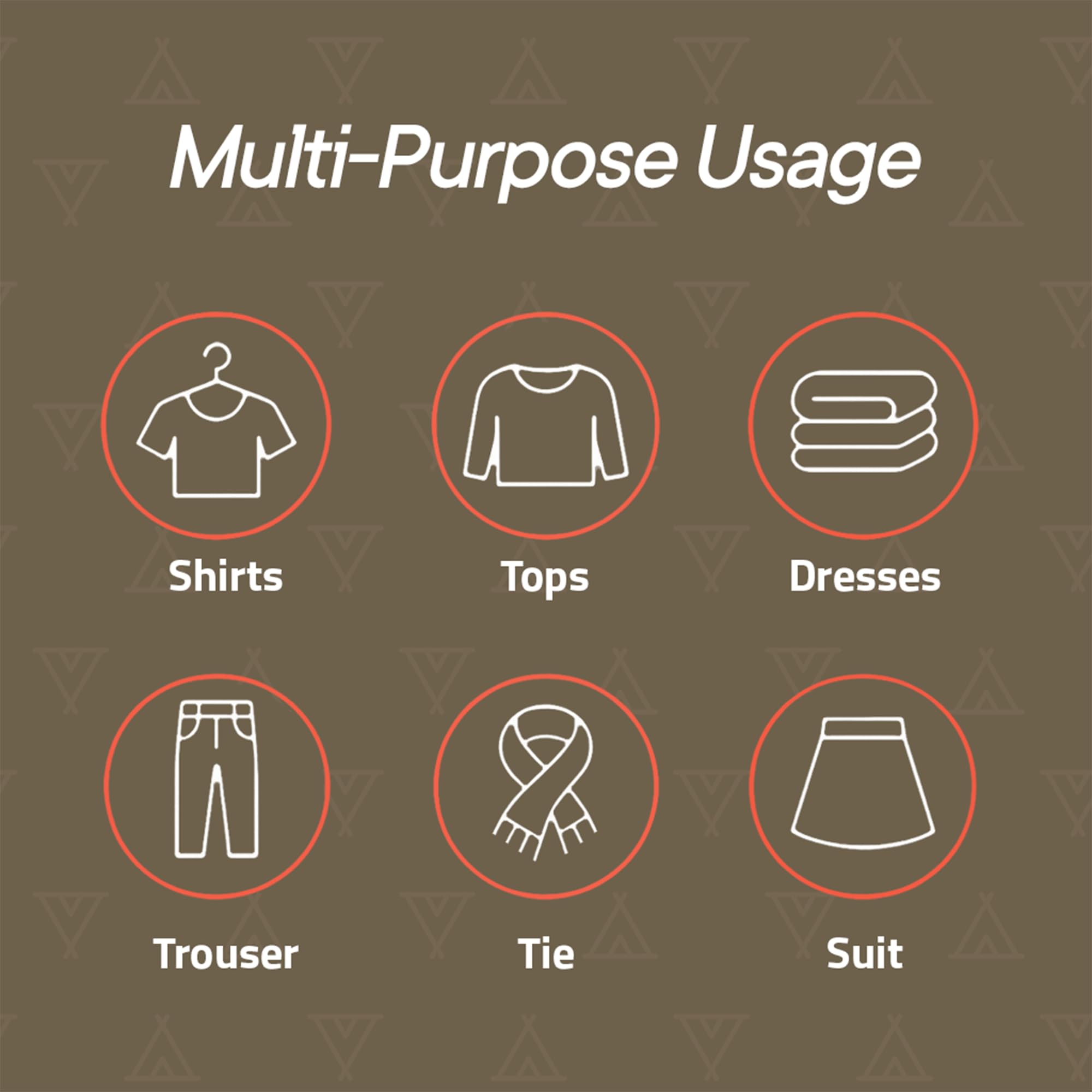 Campior Grucce salvaspazio per pantaloni, confezione da 4 grucce per jeans a 6 strati e organizer per jeans, sciarpe e gonne, appendiabiti multistrato con tappo antiscivolo, in acciaio inox resistente