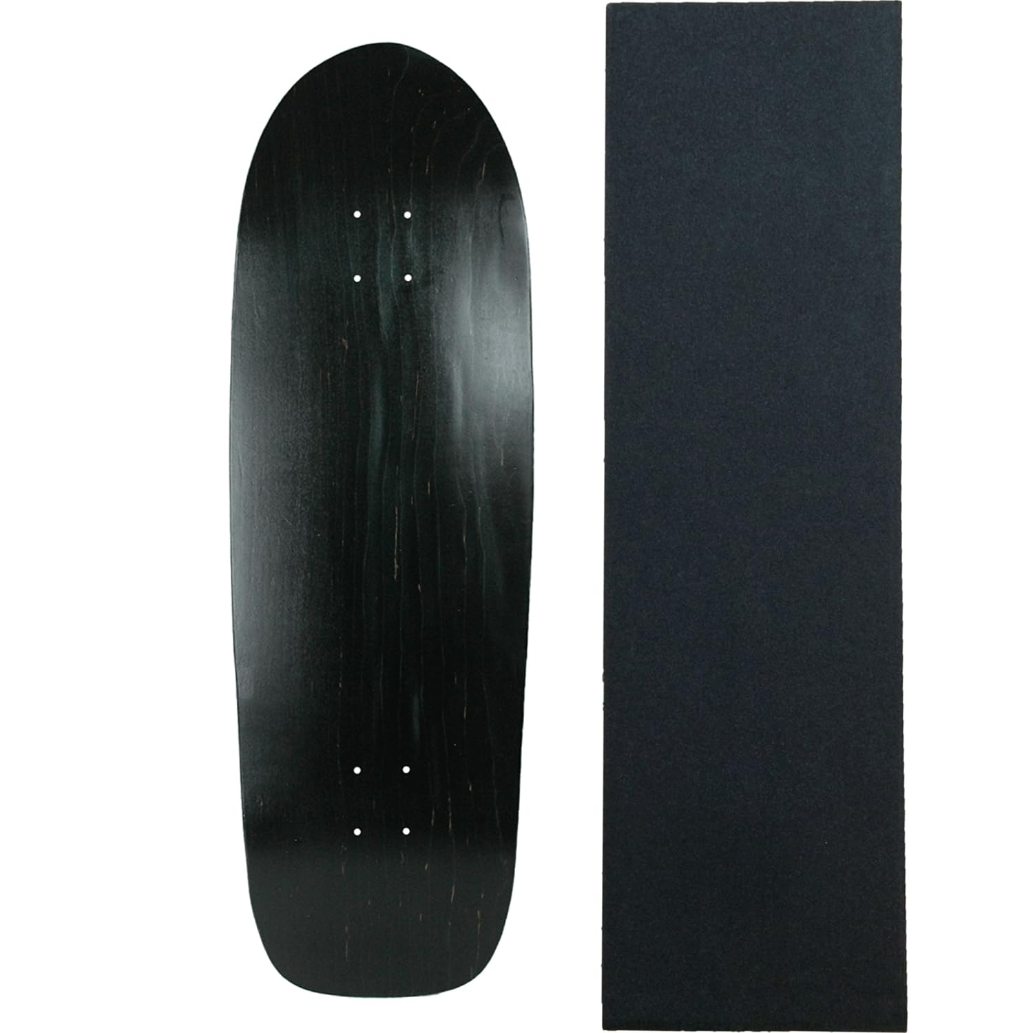 Moose Old School Skateboard Deck Blank Retro 80's 10" x 33" Full Shape with Black Griptape Sheet