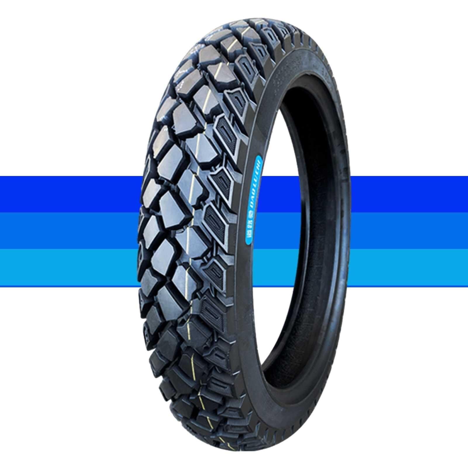 3.50-18 Opona (68P) z komorą, 3.50 18 Opona z bieżnikiem, 6 P.R. 300kPa, do Skutera, Motoru i Małego Motocykla