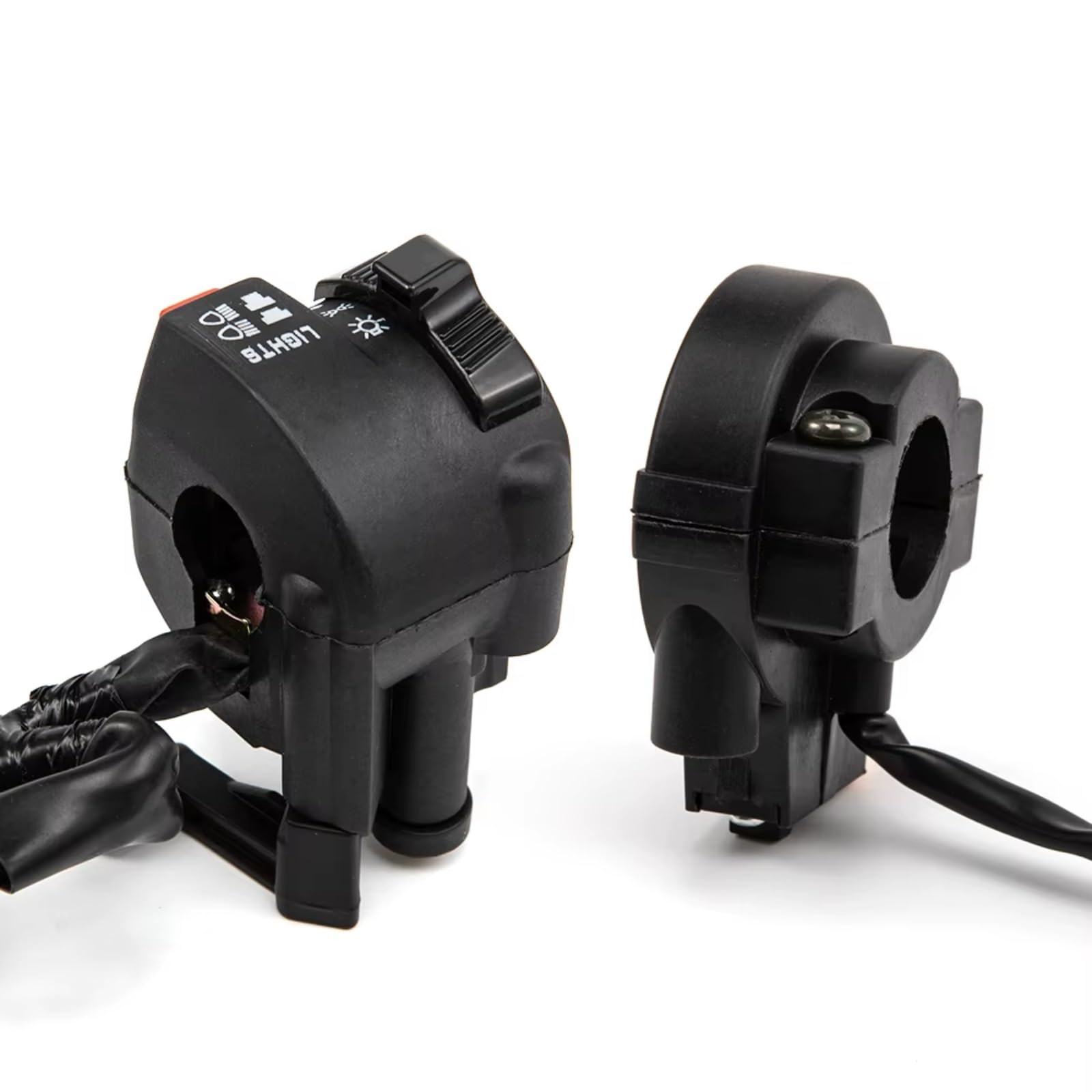 Interruptor para Moto Manillar Eléctrico De 22mm Compatible con Wave110 Multifunción Izquierdo Intermitente Claxon Arranque Estrangulador Choke