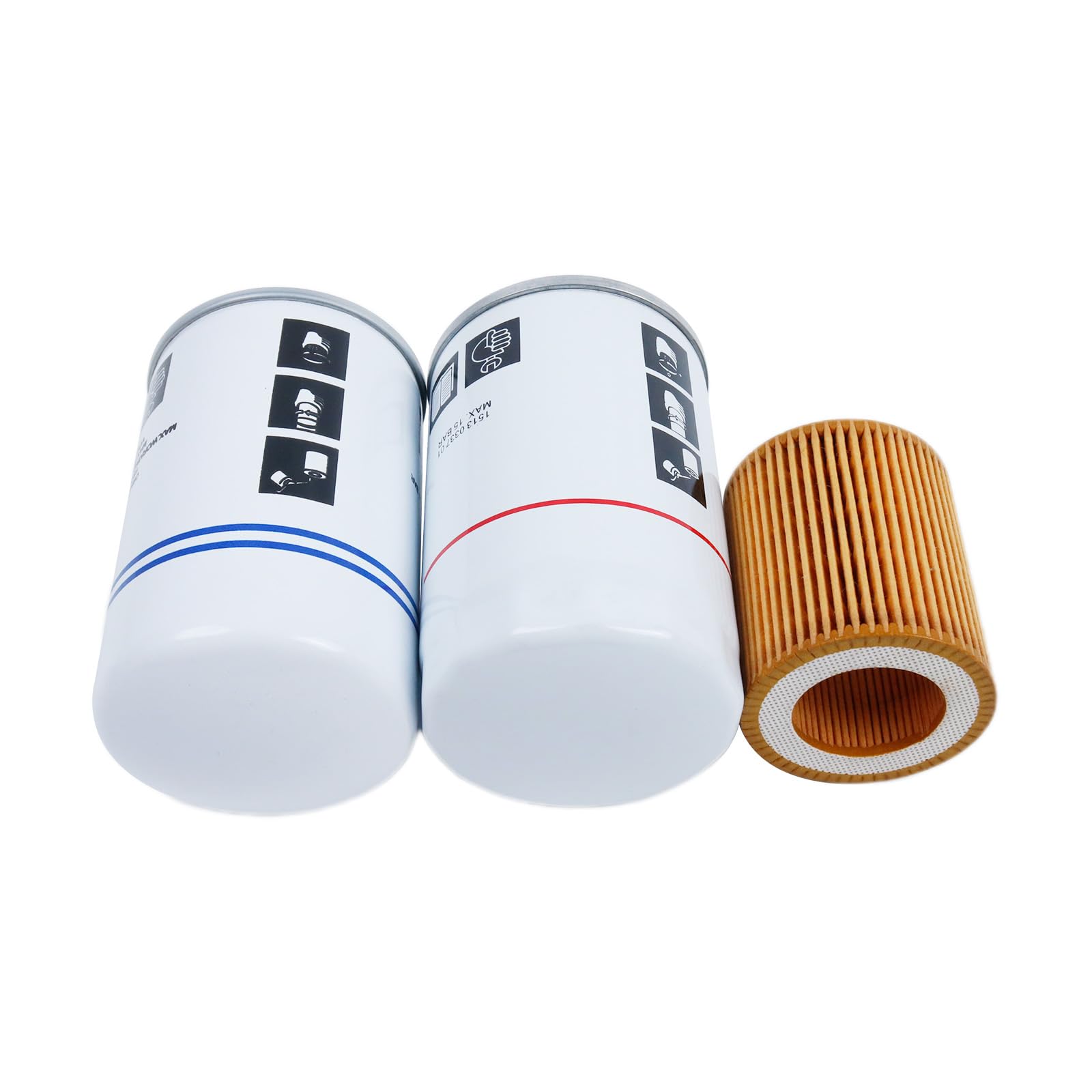 Kit filtro 2901086501 adatto per Atlas Copco compressore d'aria GX2-5