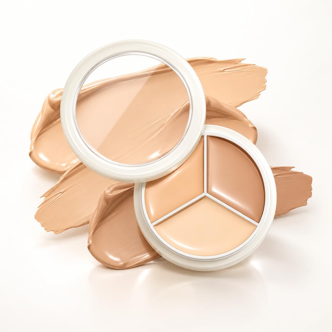 X Cover Up Pro Concealer | Cream Natural Concealer | 3 In 1 Concealer Palette Full Coverage | Hides Blemishes, Flaws & Dark Circle | Long-Lasting, 15g