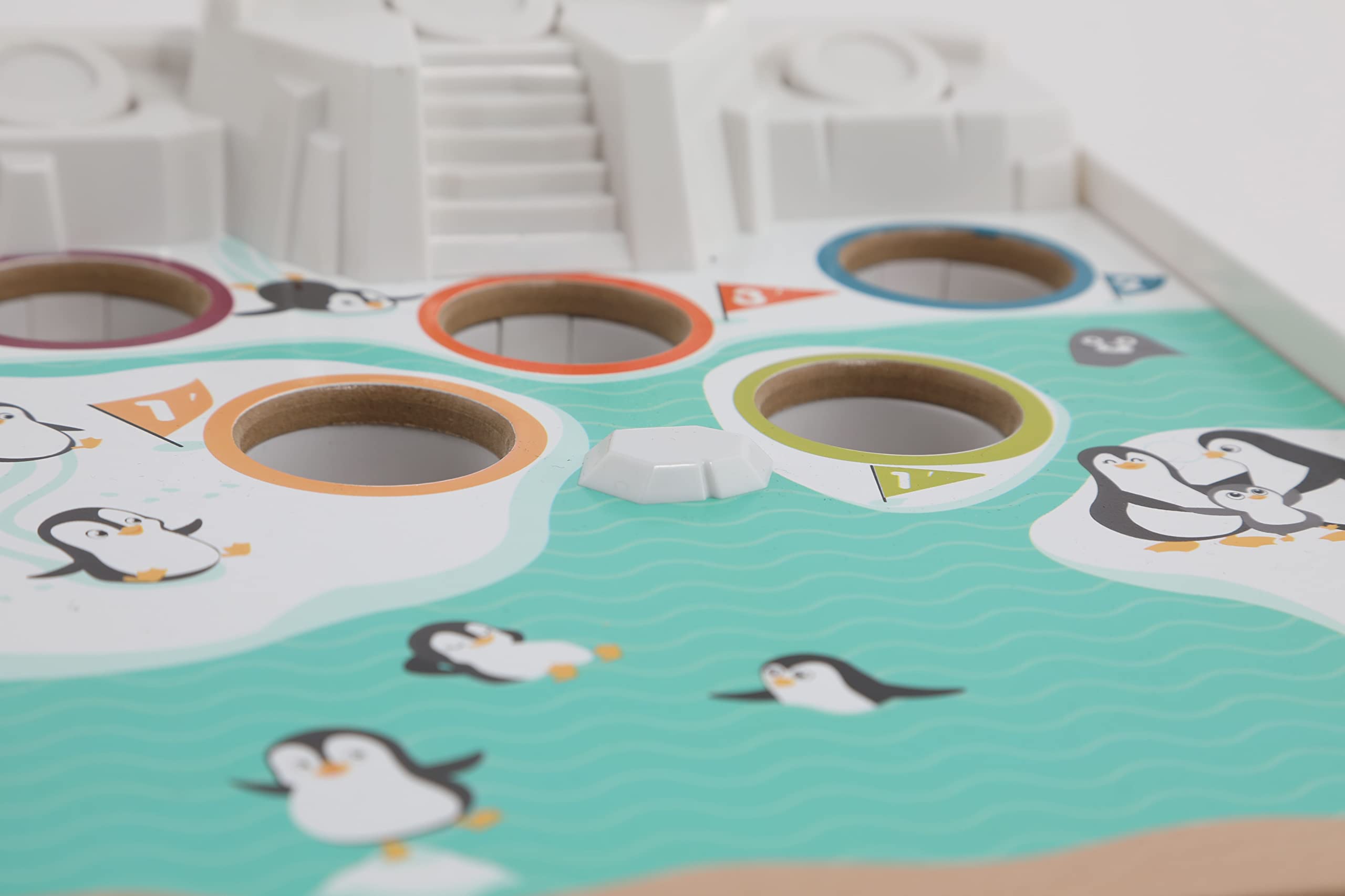 Amazon | Top Bright ころころペンギンの雪玉ゲーム ビリヤードゲーム