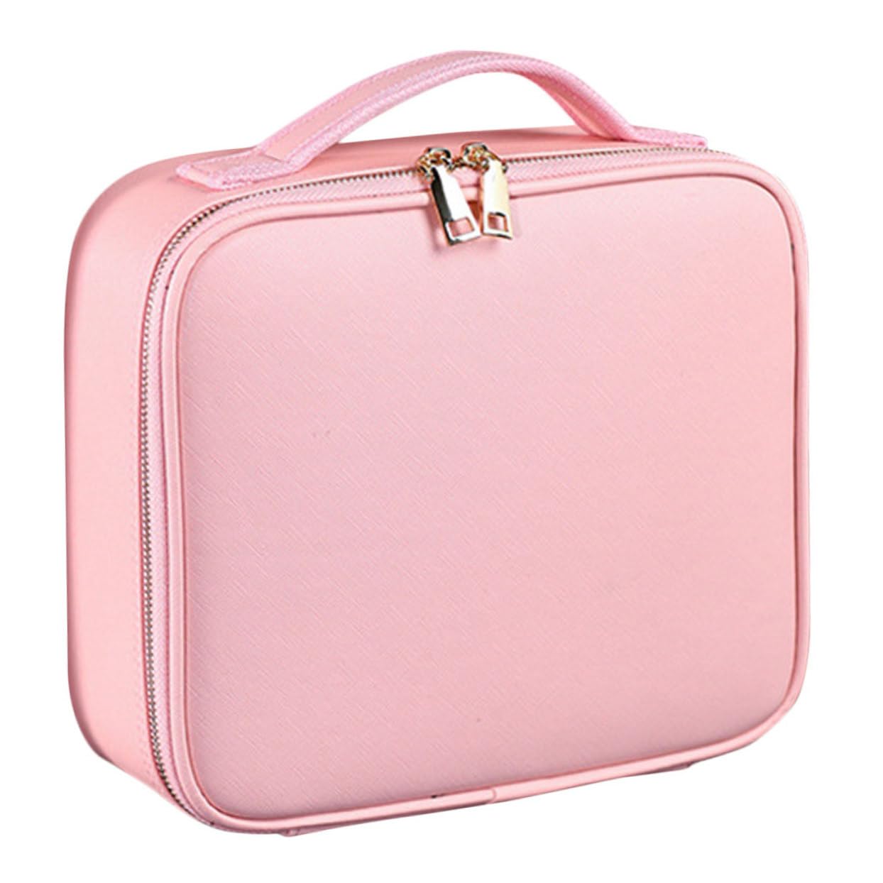 Trousse De Maquillage avec Compartiments Réglables De Voyage Cosmétique Étanche Capacité pour Accessoires Et Produits De Beauté Moyen