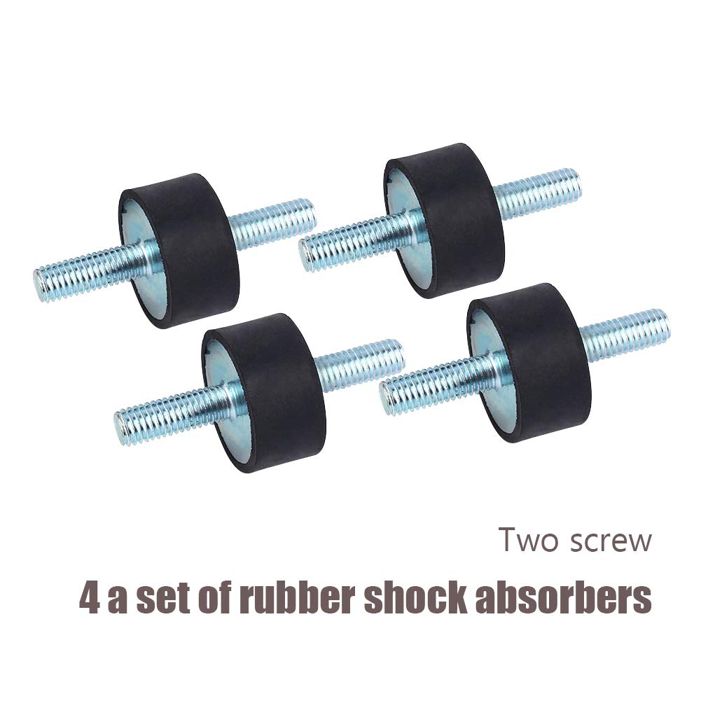 Supporti Ammortizzatori In Gomma M10 - 4 Pezzi Antivibrazione Per Motori E Compressori - Foto 4