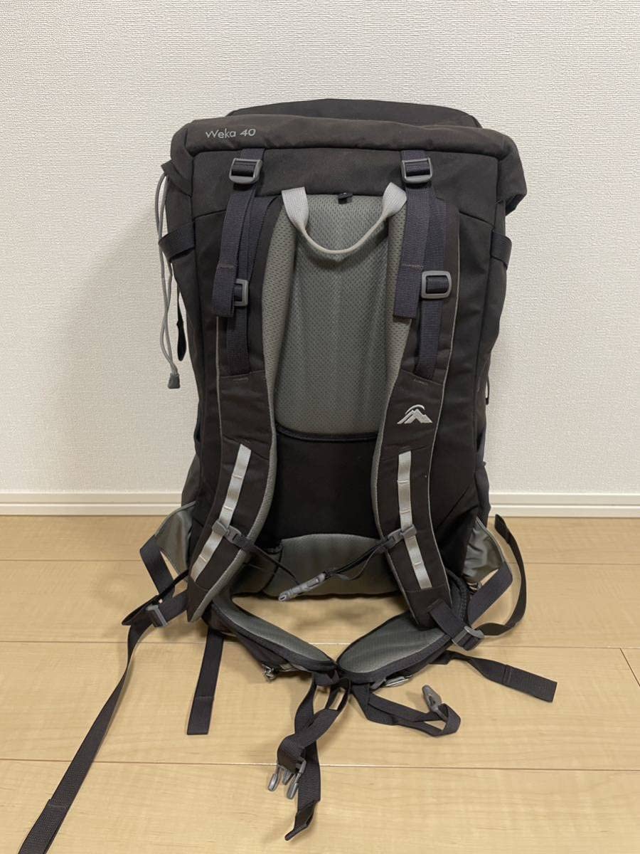 macpac マックパック  weka40 40L バックパック リュック　黒 Amazon.co.jp: マックパック macpac MACPAC WEKA 40 ウェカ 40L バック