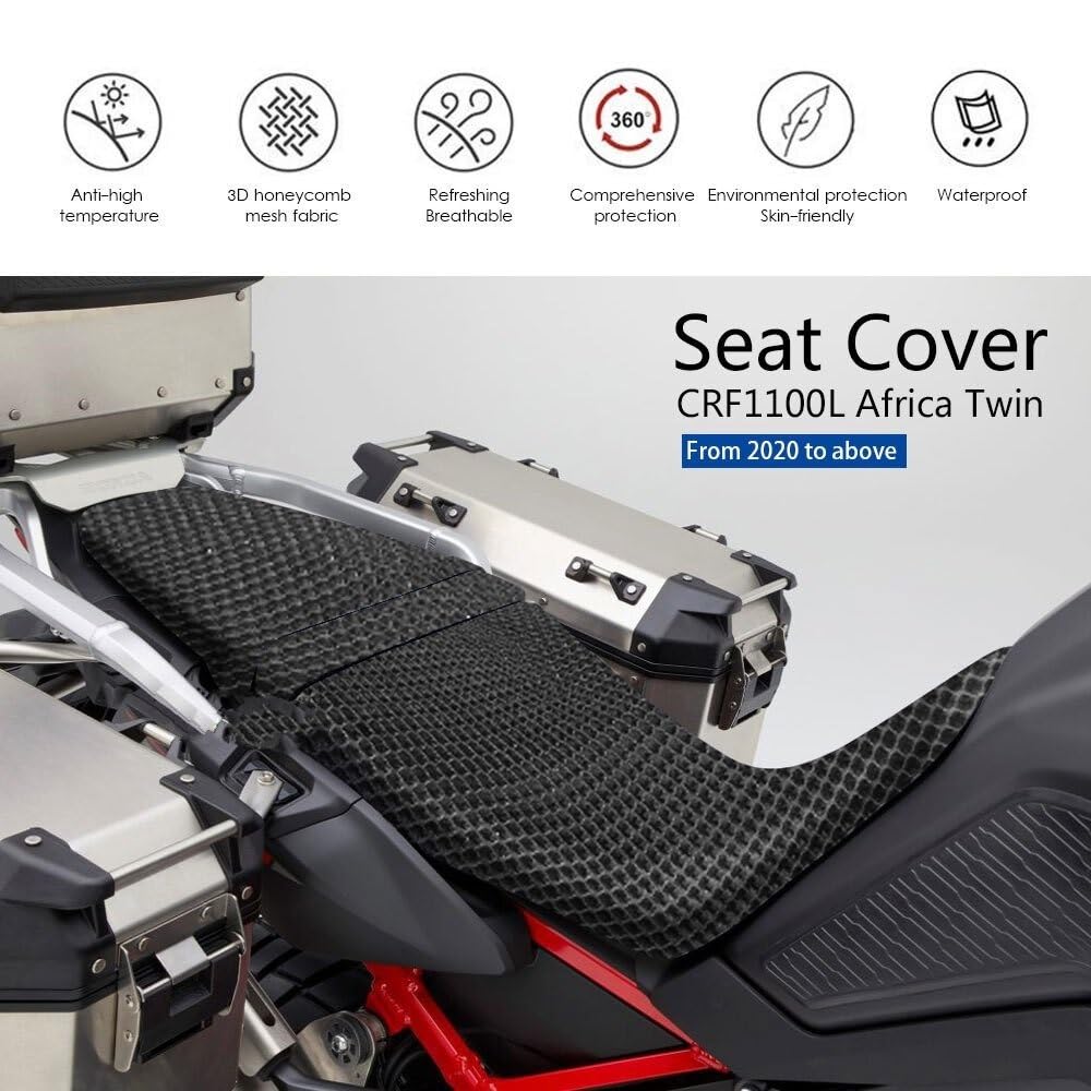 Coussin Selle Housse De Siège De Moto En Tissu, Housse