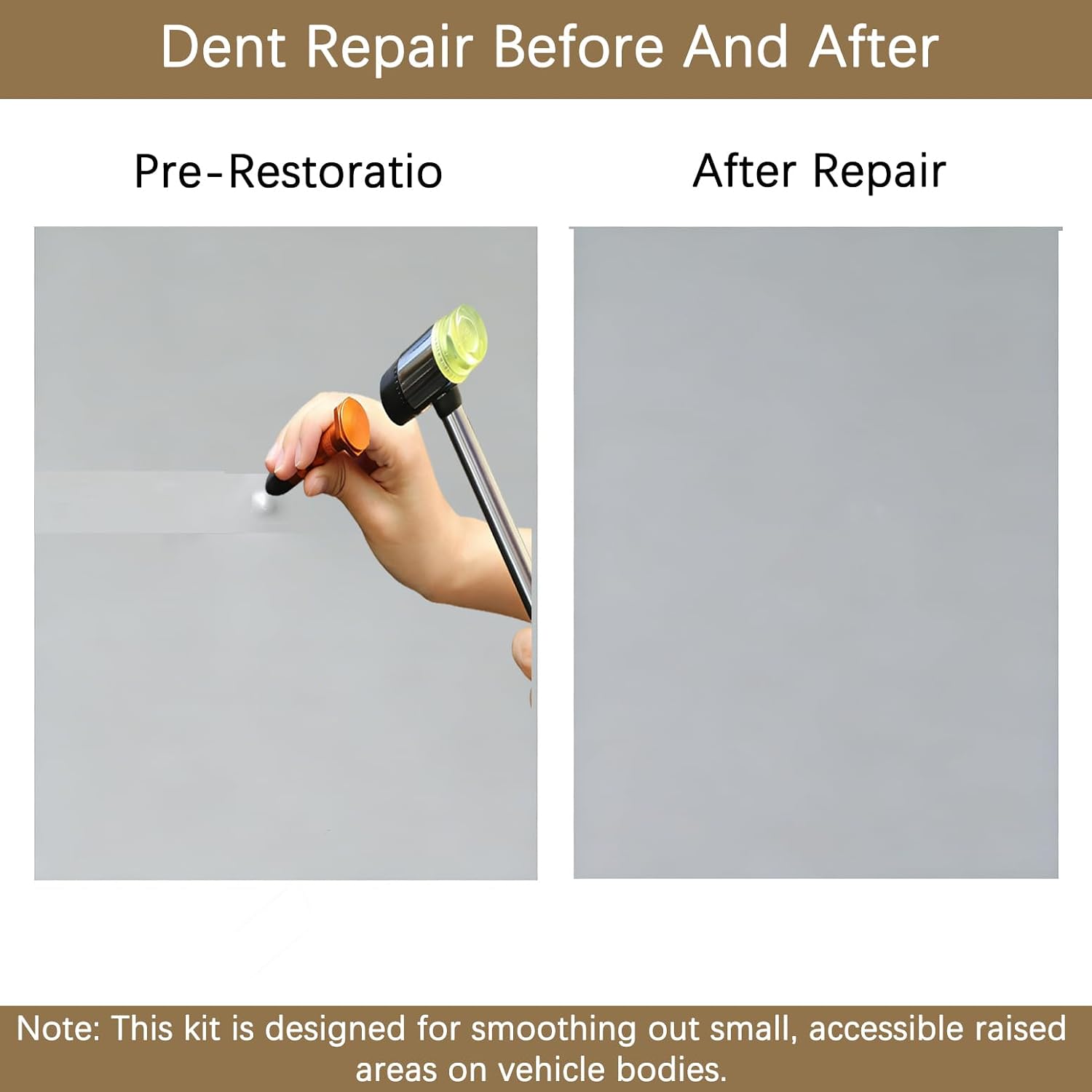 Paintless Dent Repair Kit Professional Auto Body Puller Tool - 11 Pack