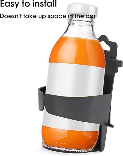 Miniatura 4 de 2 portavasos de automóvil, soporte para botella de bebida para puerta de vehículo, bandeja organizadora para reposacabezas de asiento, recipiente de