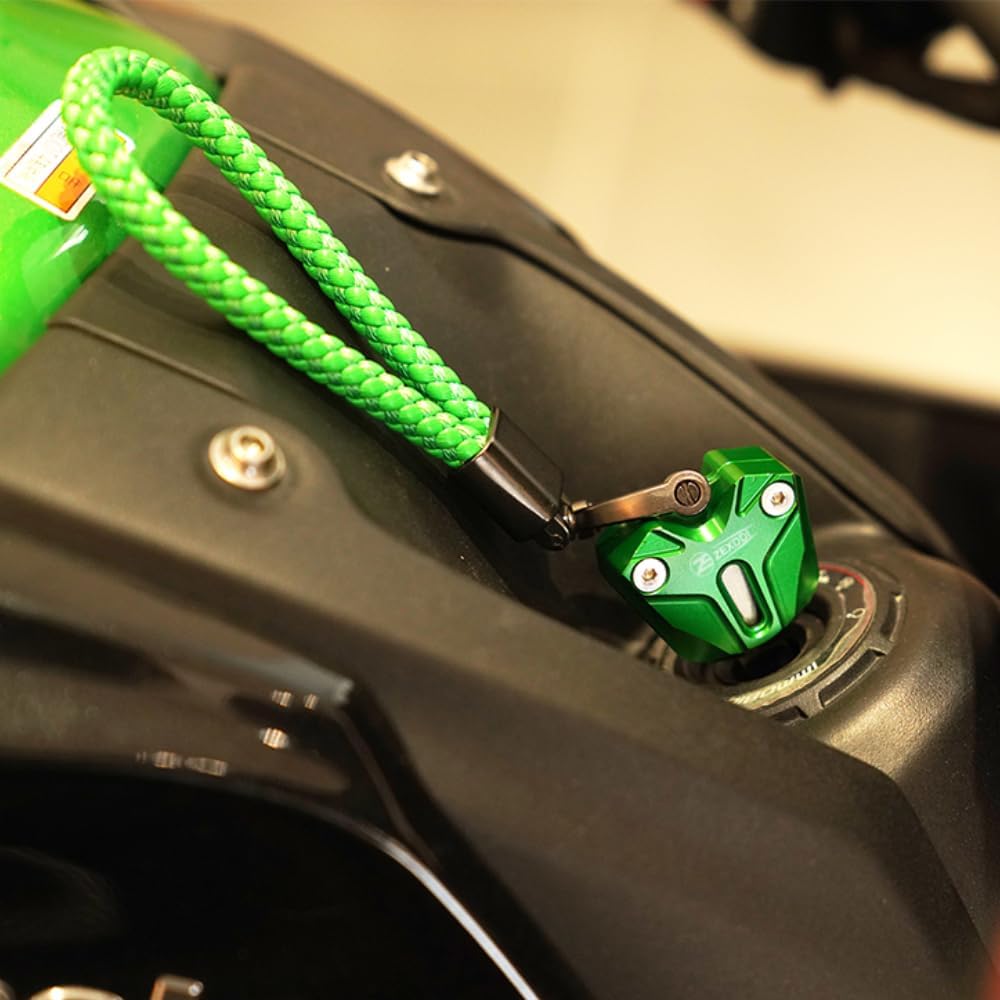 Portachiavi per Ka-wasaki Ninja 650 400 500 1000SX Z900 Z650 Z400 Z500 ZX6R ZX10R Z900RS Versys650 Moto CNC Key Cover Shell Portachiavi