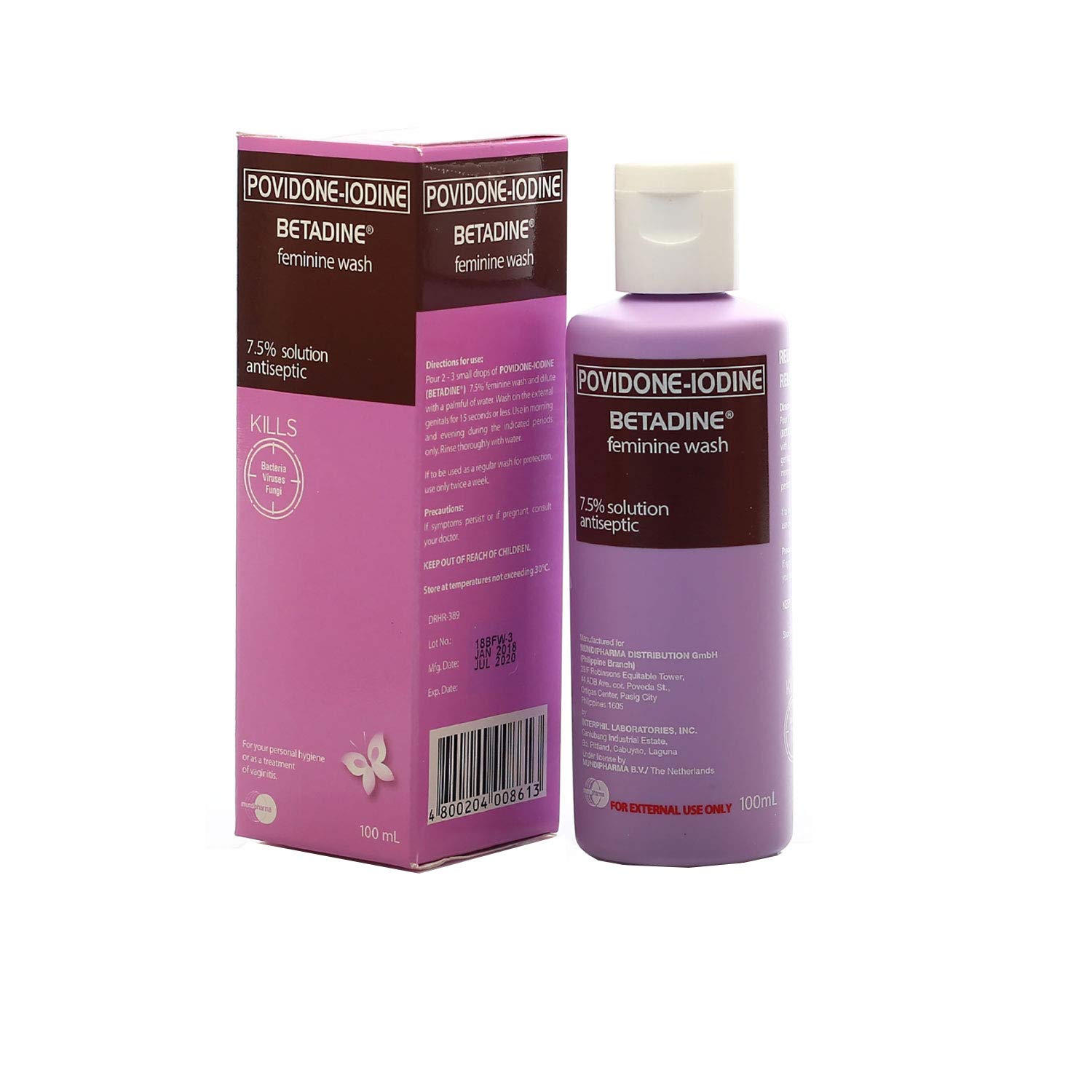 Betadine PovidoneIodine Antiseptic Feminine Wash 100ml Buy Online