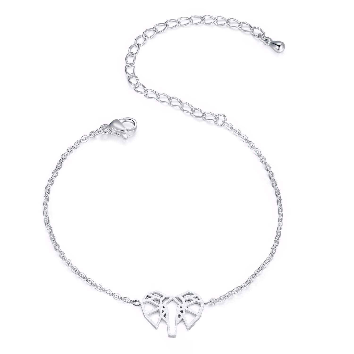 Rosa Vila Origami Elephant Bracelet, Elephant Gifts For Women, Elephant  Jewelry For Women, Elephant Bracelets Gift, Gifts For Elephant Lovers,