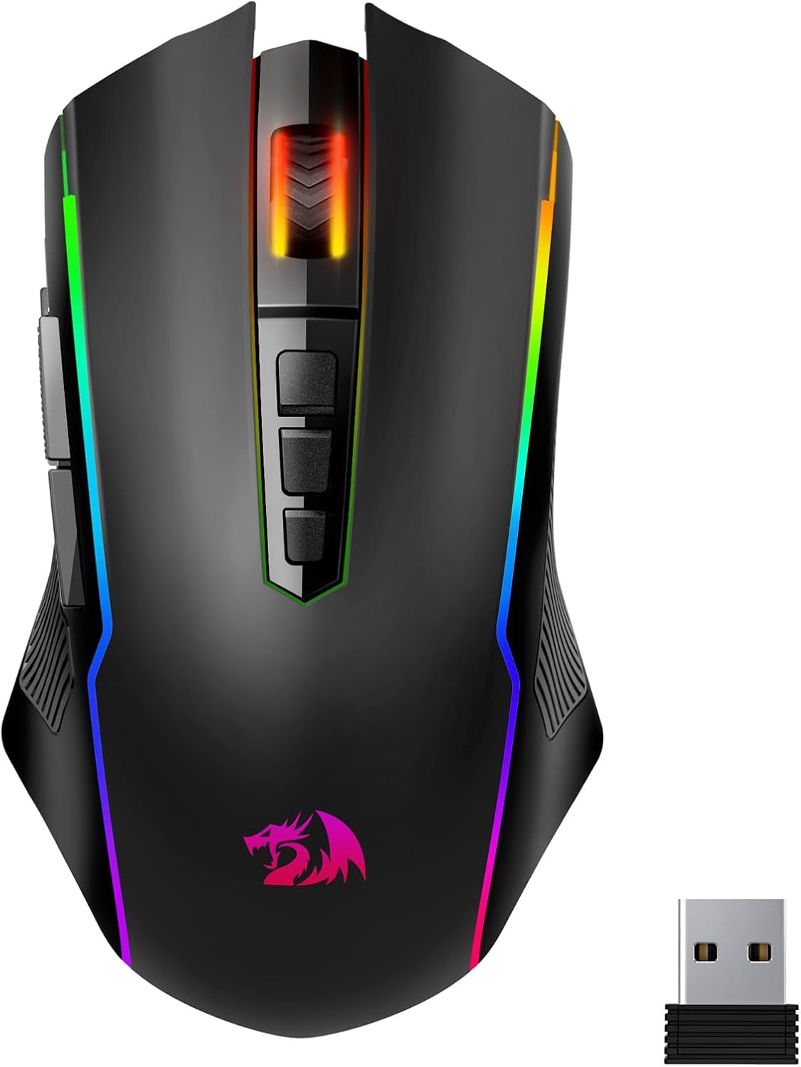 Amazon | Redragon M914P ゲーミングマウス 無線 Bluetooth/2.4GHz