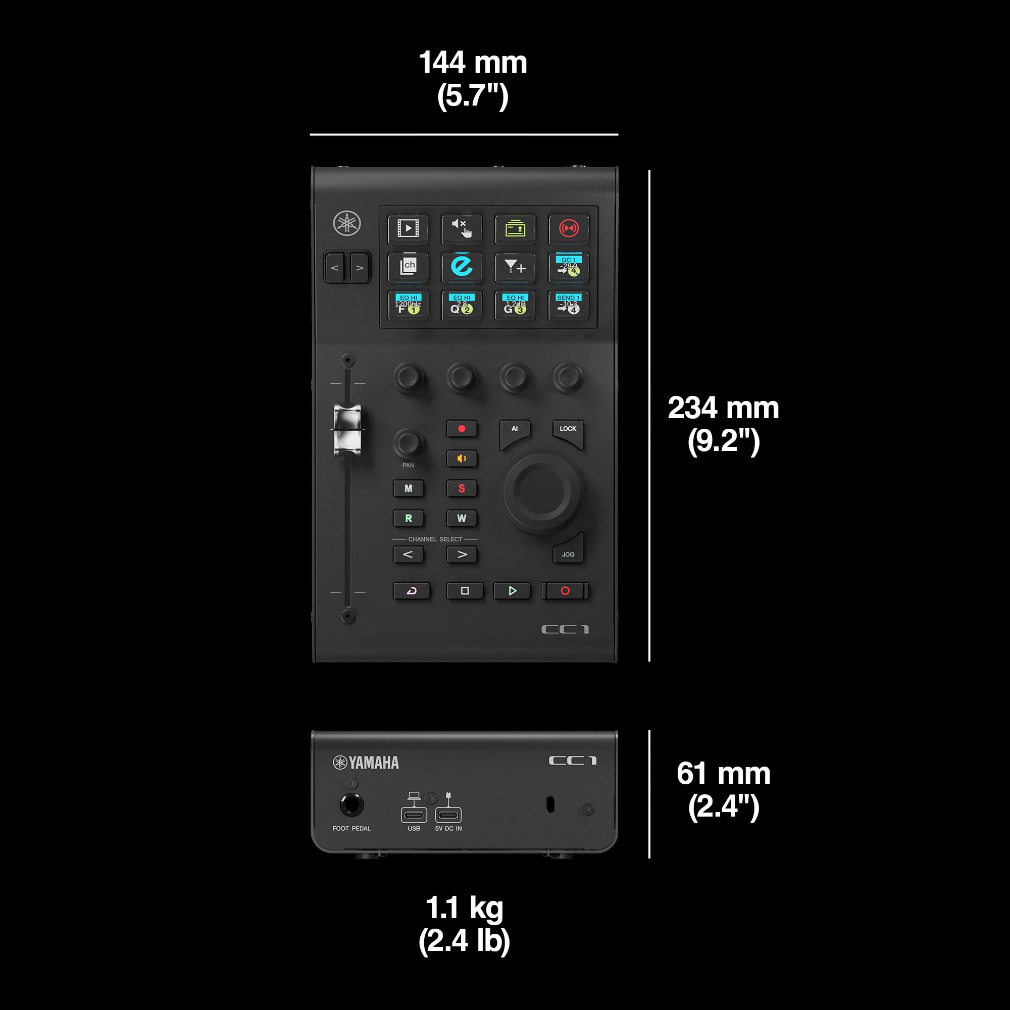Amazon.com: Yamaha CC1 USB Controller for Elgato Stream Deck