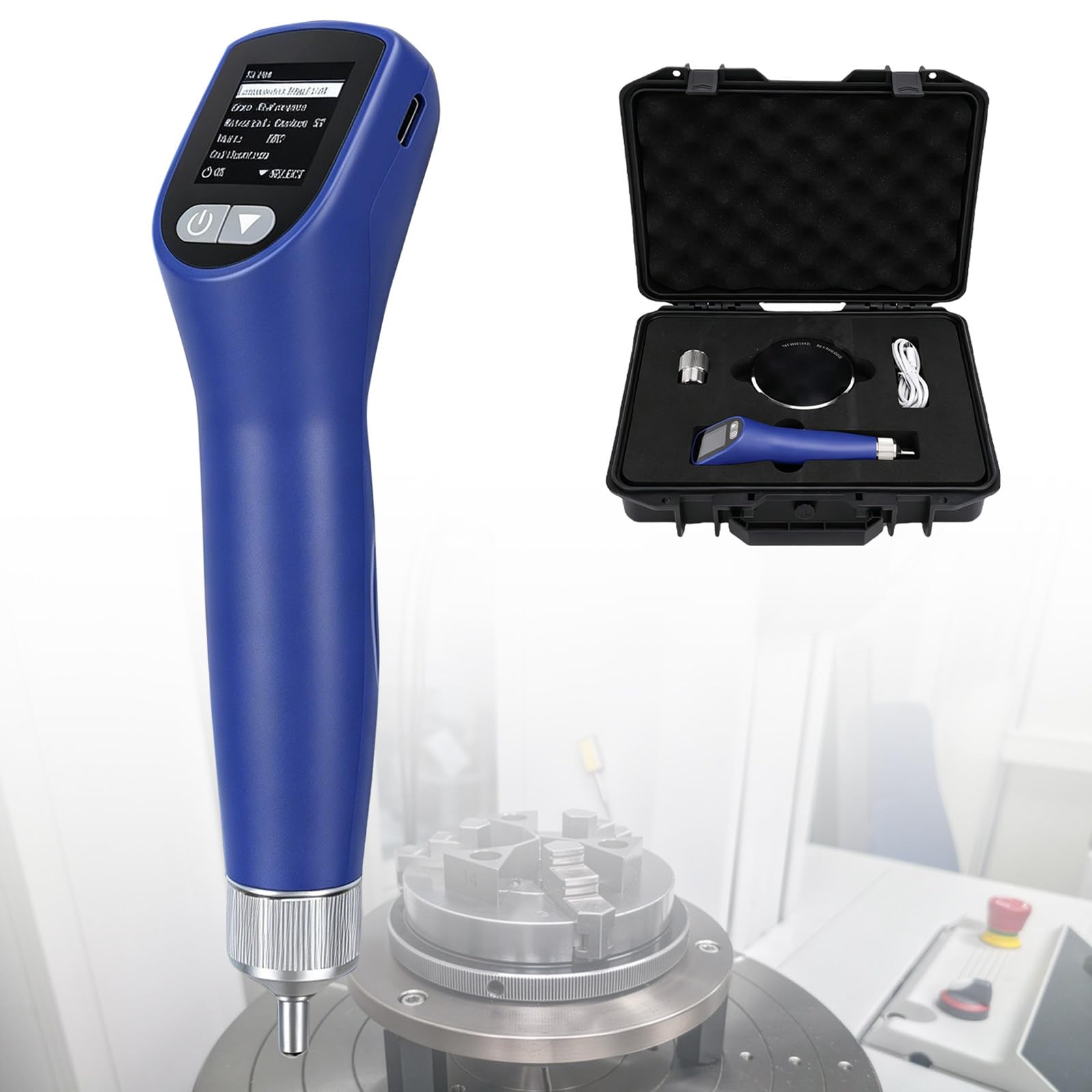 Ultrasonic Hardness Tester Method, Integrated Ultrasonic Metal Tester