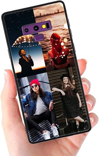 Miniatura 4 de Funda personalizada para Samsung Galaxy Note 9, funda personalizada antiarañazos de vidrio templado a prueba de golpes de TPU suave con diseño de