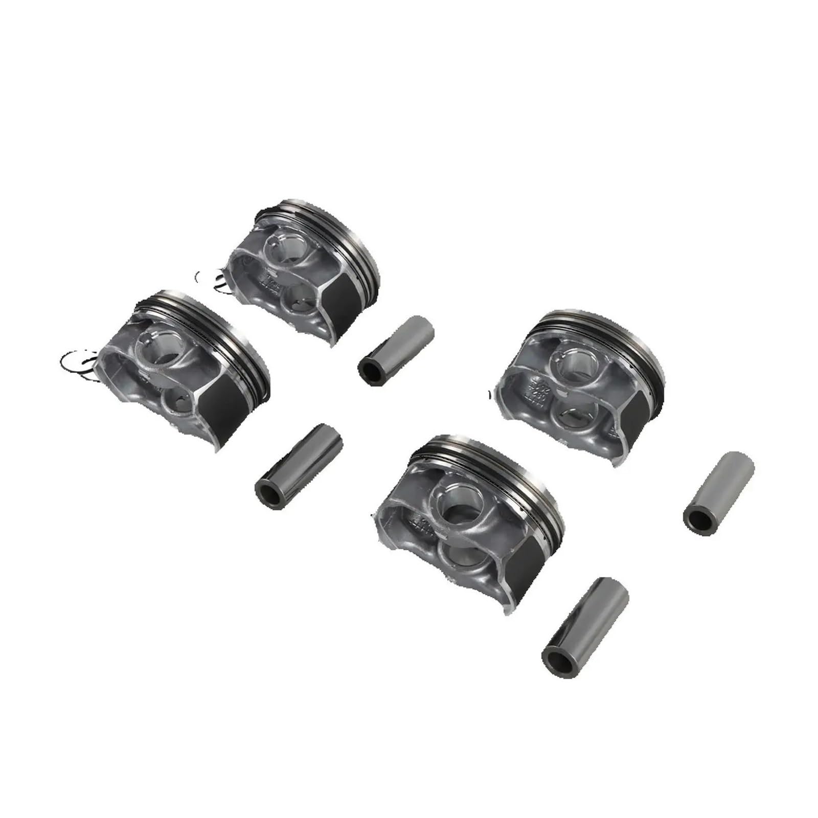 4 Szt. Zestaw Zespołu Tłoka Φ21mm Części Zamiennych Do Siedzeń Pasuje Skoda 2004-2021 Akcesoria Samochodowe Zestaw cylindra i tłoka motocykl Komplet cylinder