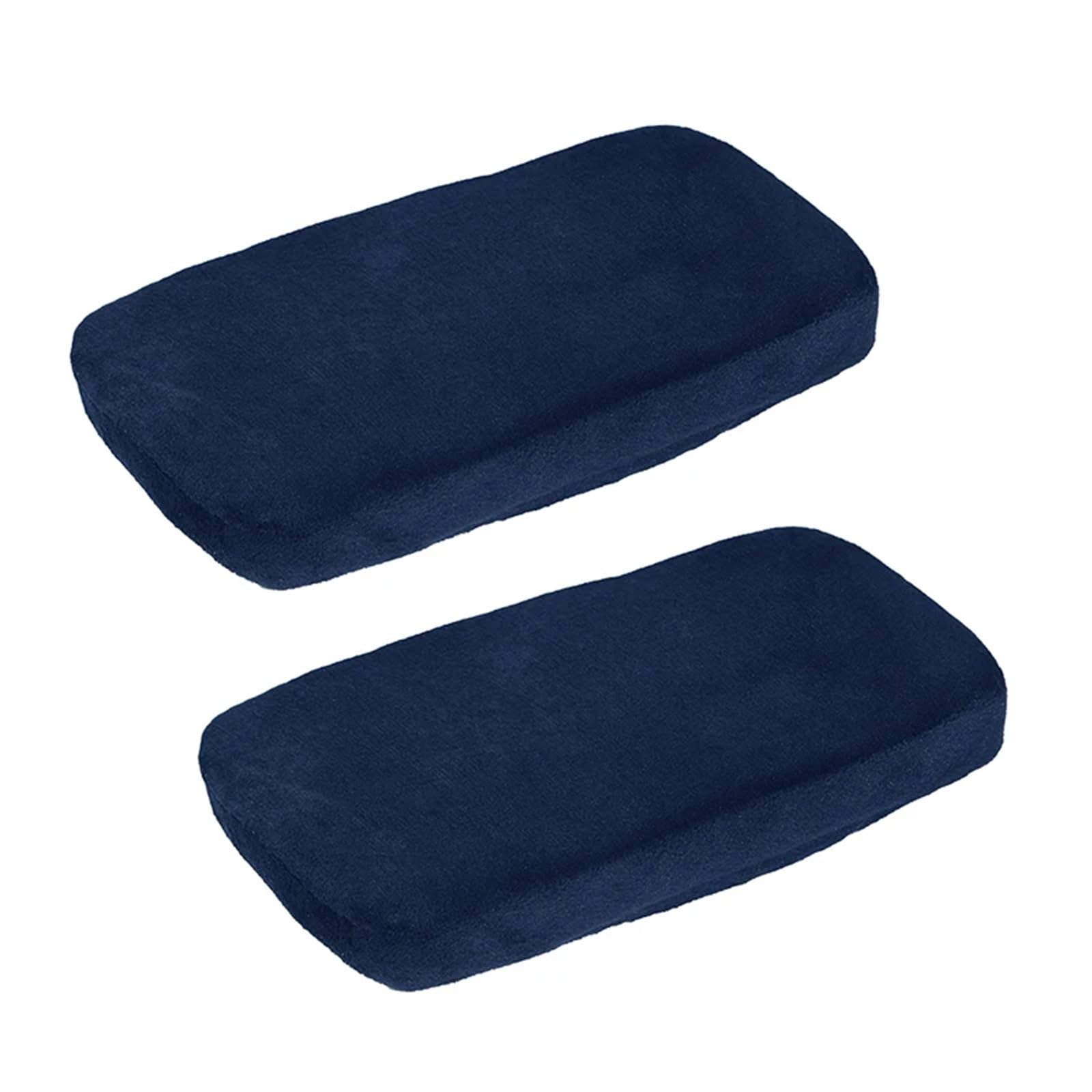 ENmrfvkz Office Spandex Armrest Covers, Office Chair Arm Covers 2 pcs Sponge Elbow Forearm Support Multicolor(Blu)