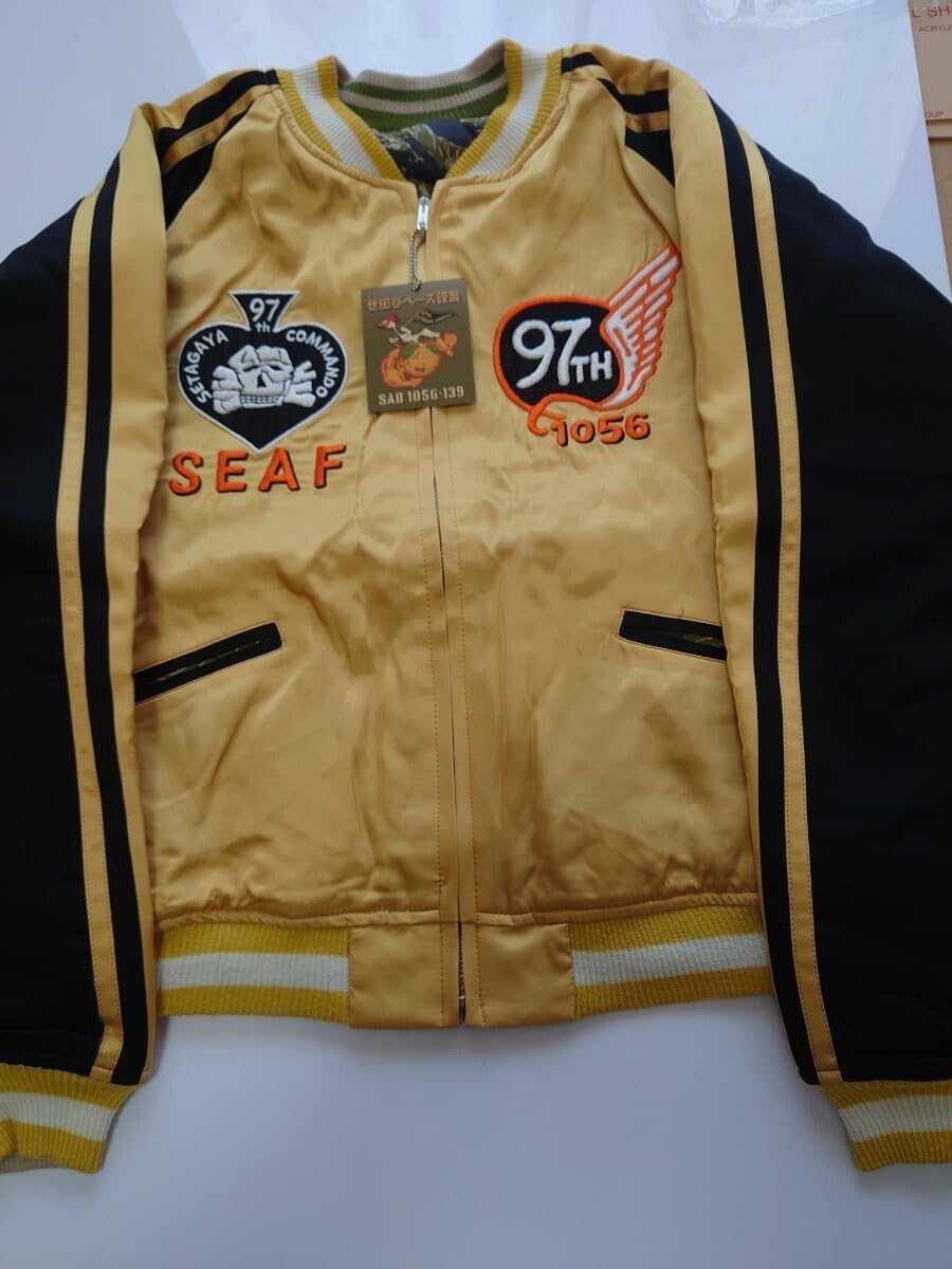 シナモロール　Toys McCOY世田谷空軍基地謹製スカジャン シナモロール Toys McCOY世田谷空軍基地謹製スカジャン シナモロール