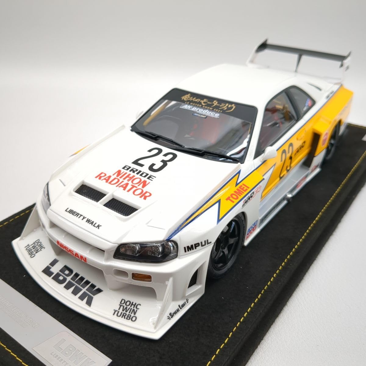 Amazon.co.jp: INNO Models LB-ER34 NISSAN SKYLINE LBWK R34