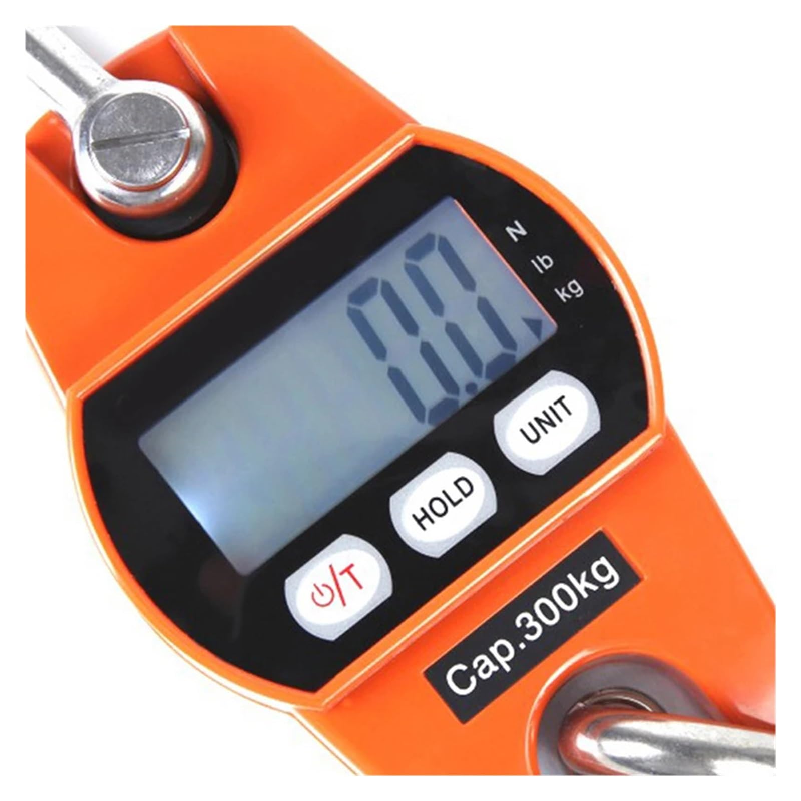 Bilancia per Gru sospesa Bilancia da Gru da 300 kg Bilancia Digitale con Gancio for Carichi Pesanti Bilancia Digitale Portatile for Bagagli in Acciaio Inossidabile con Display A LED