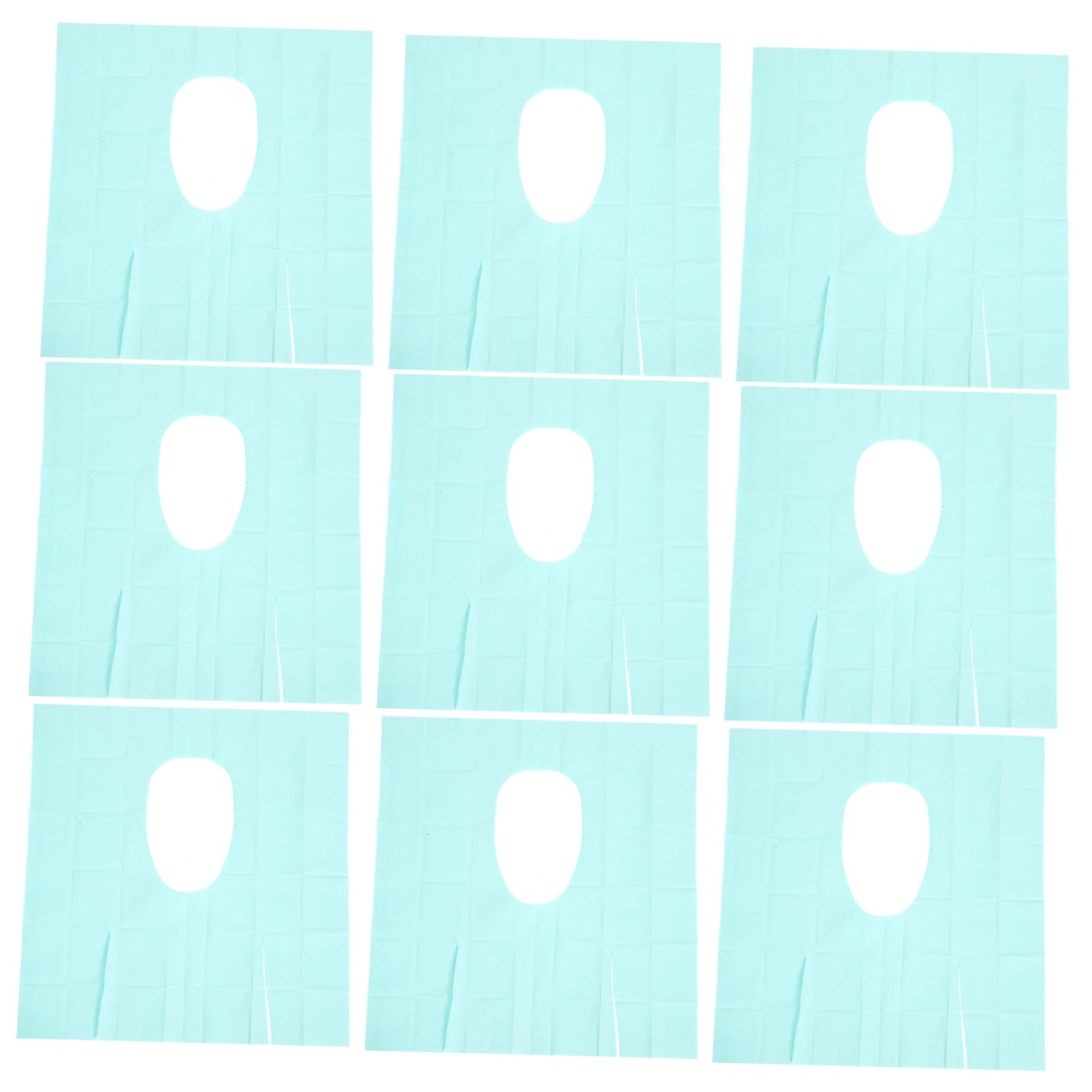 Toddmomy 10pcs Travel Toilet Seat Pad Disposable Leakproof Easy to Clean for Camping and Home Use