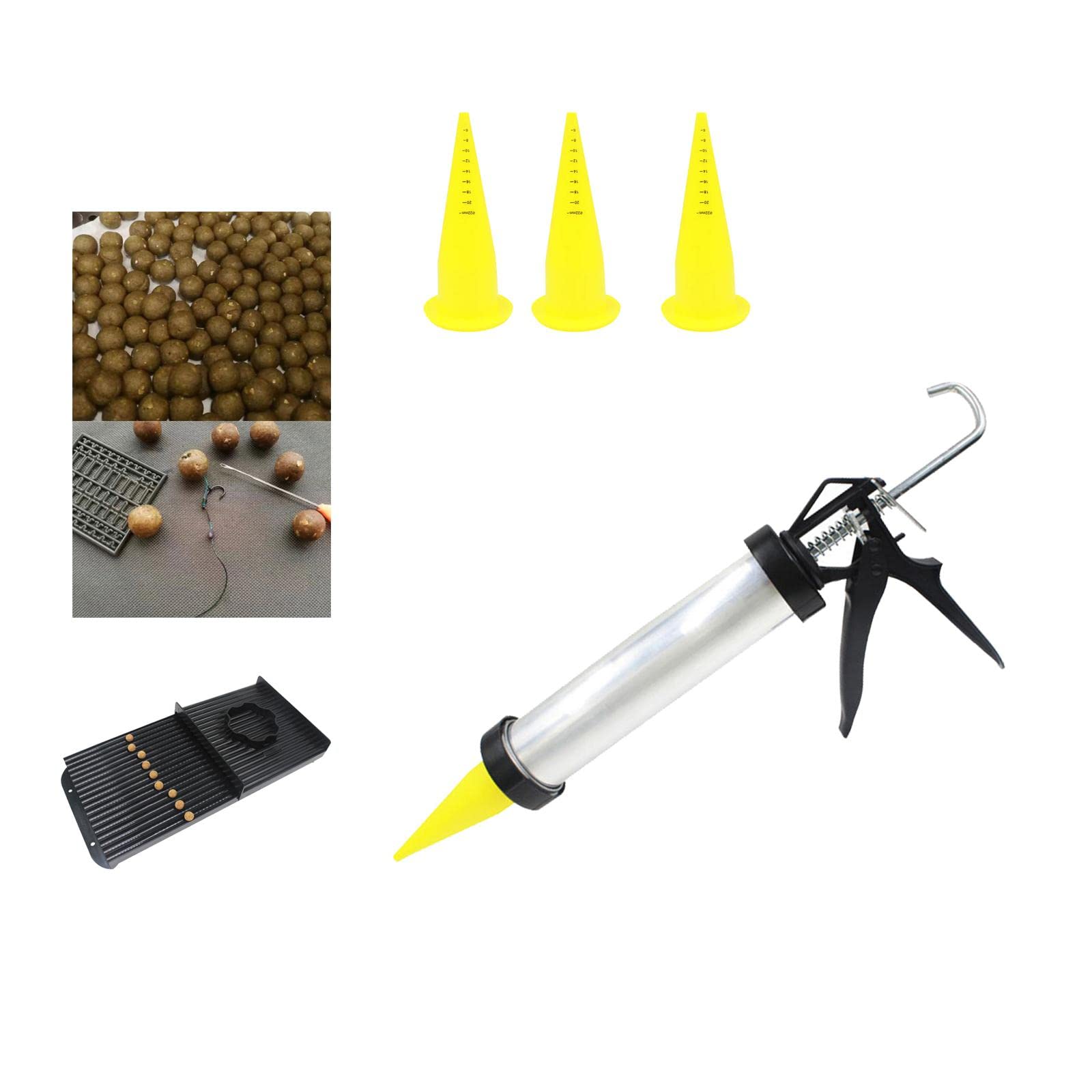 Ködertisch mit Düsen Tackle Boilie Squeezer Baits Bait Boilie Tube