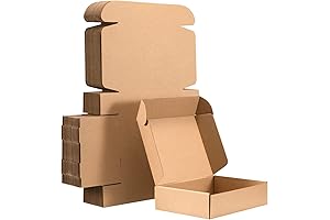 12x9x4 Kraft Corrugated Cardboard Boxes